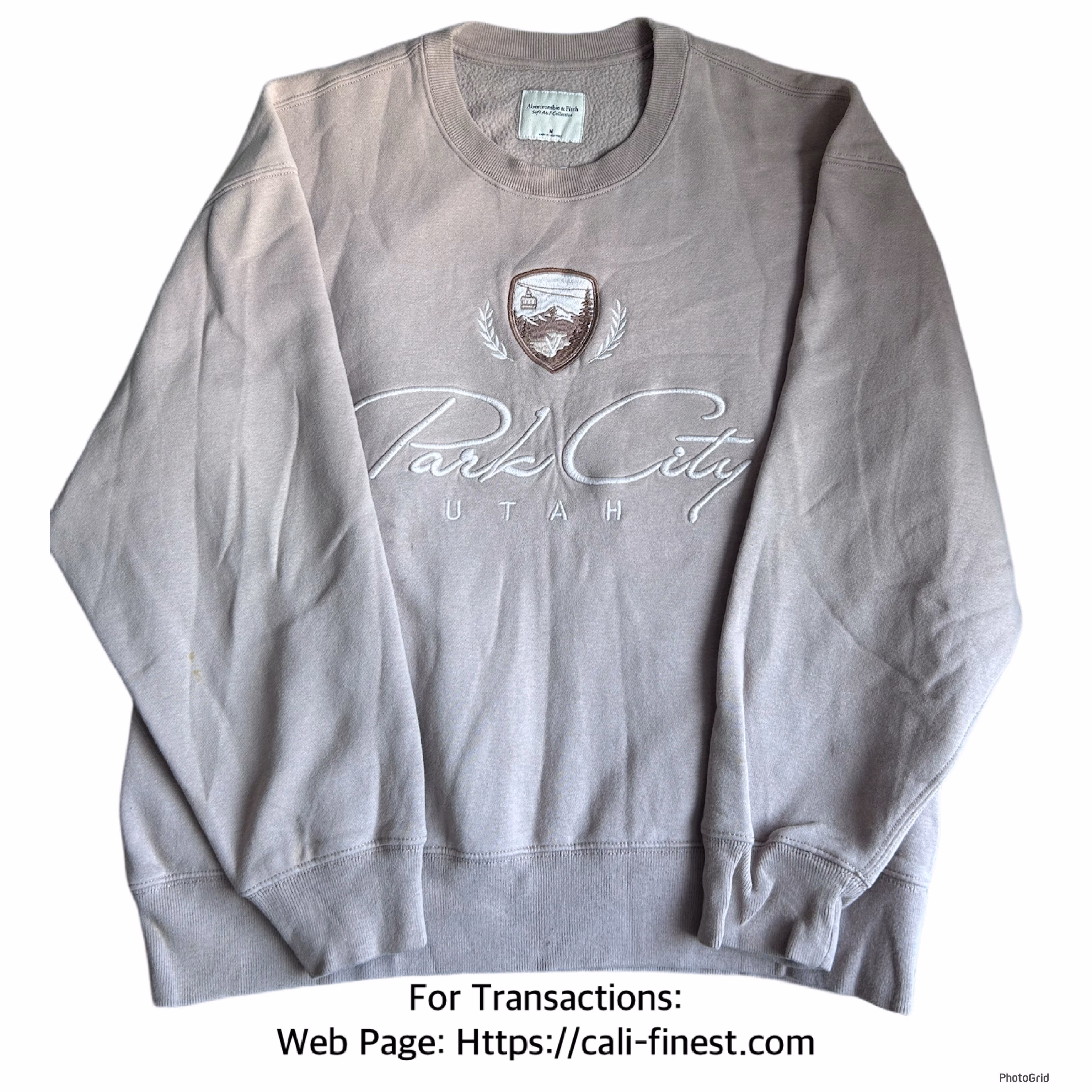 Abercrombie & Fitch Soft A&F Collection Men Jacket Medium   J#00104