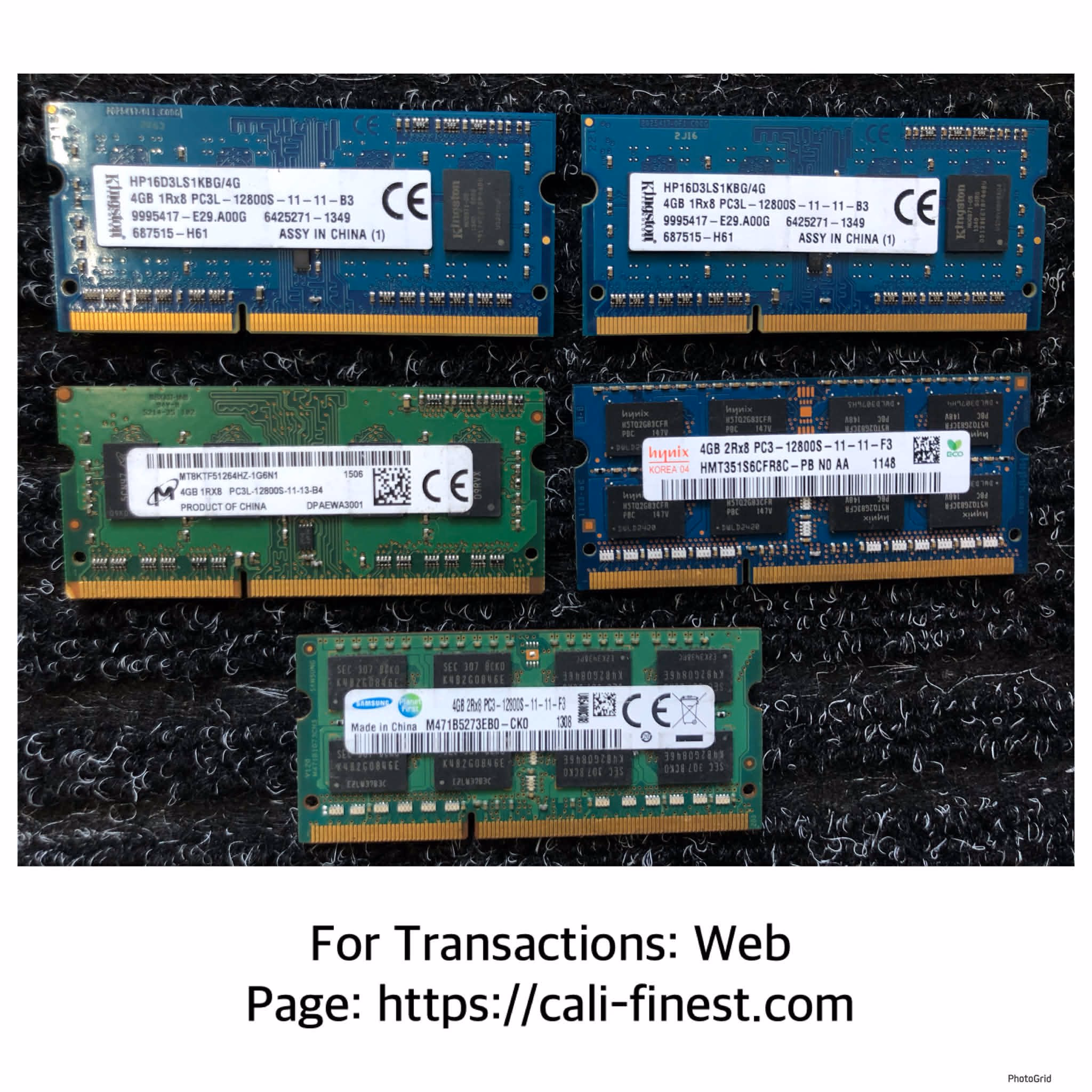 4gb Laptop RAM 12800S