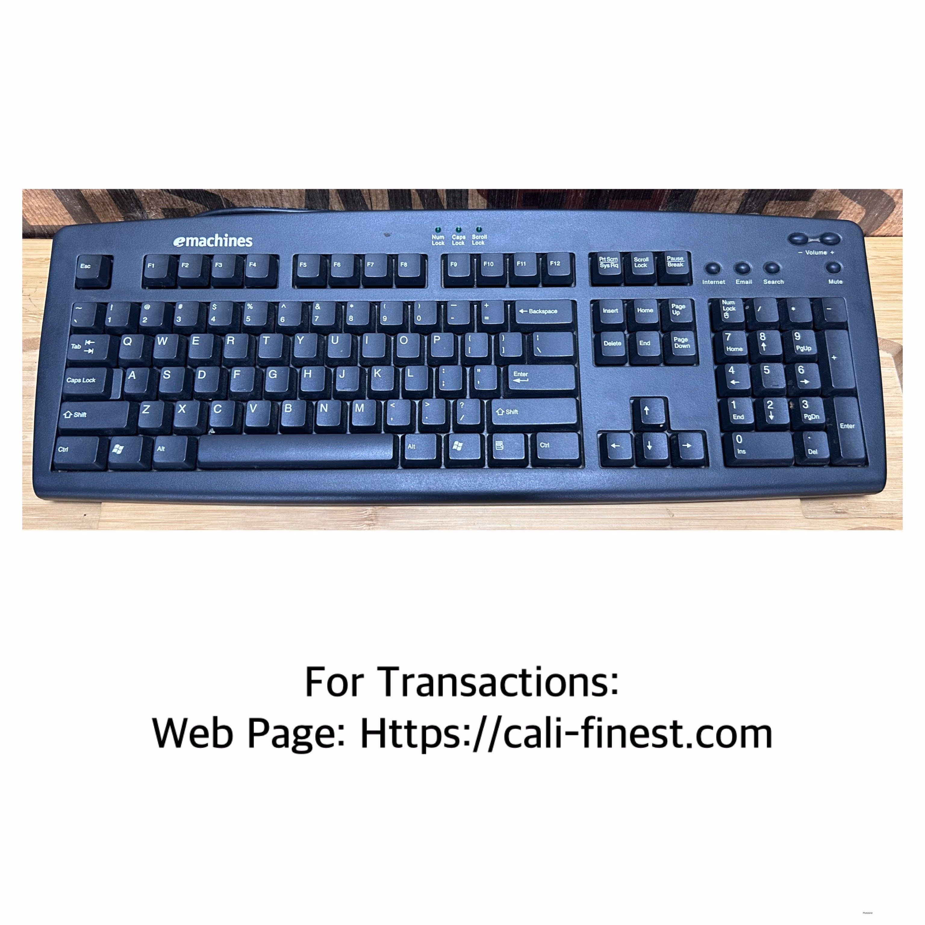 eMachines KB-9908 wired Keyboard