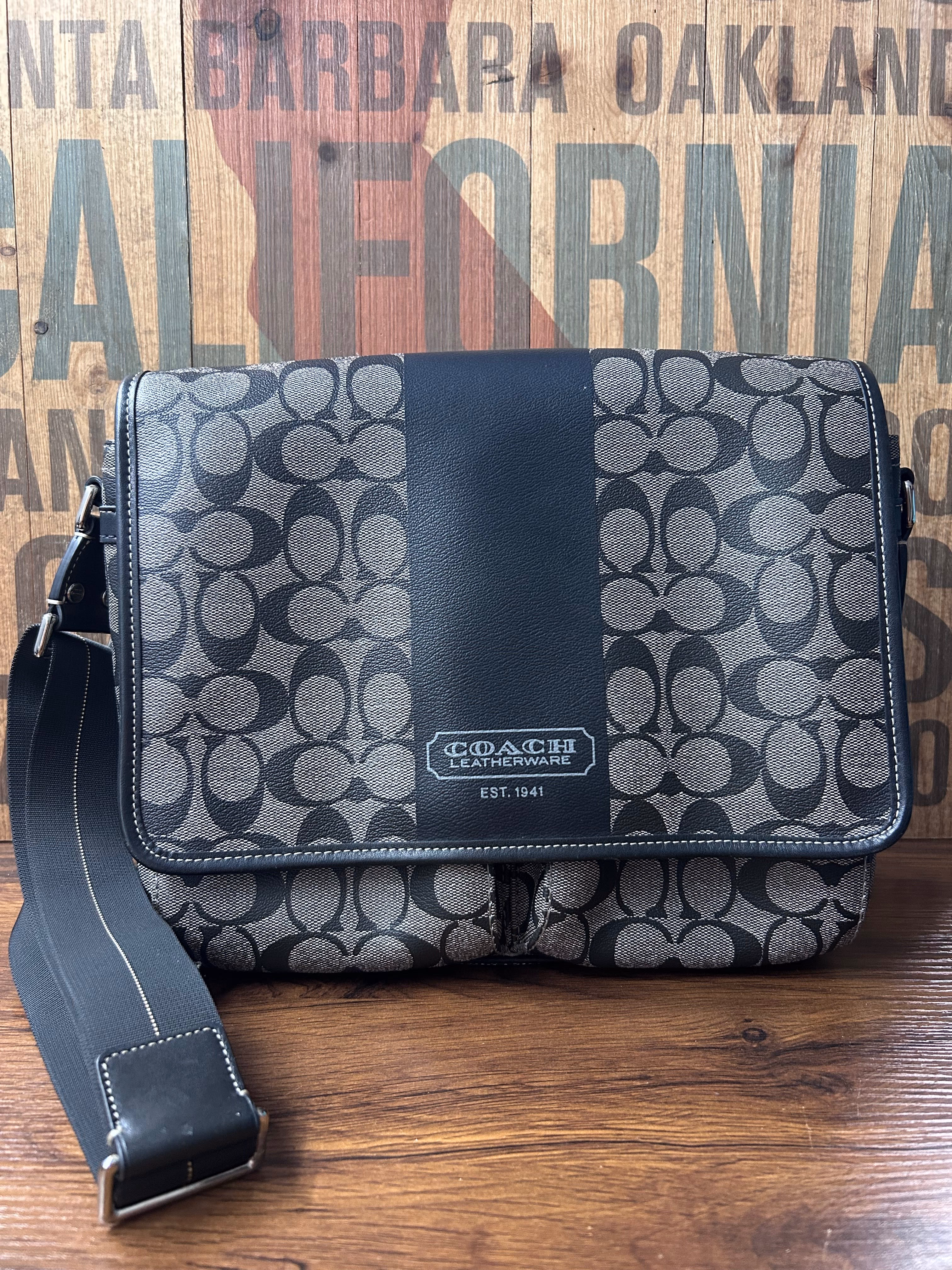 Coach Signature Messenger Bag