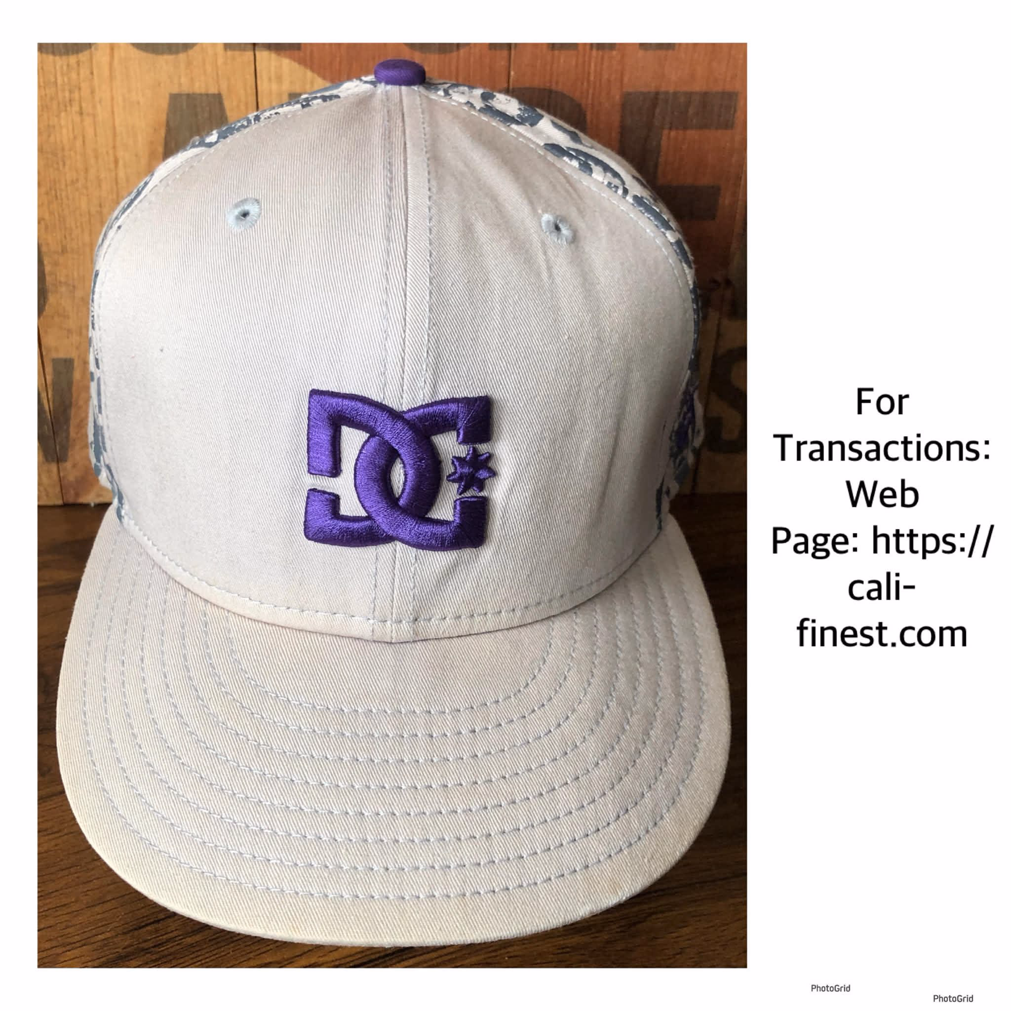 DC New Era 59fifty Fitted Hat Cap 7 1/2 (59.9 cm)  C#00207 size: 7 1/2 (59.9 cm) 
