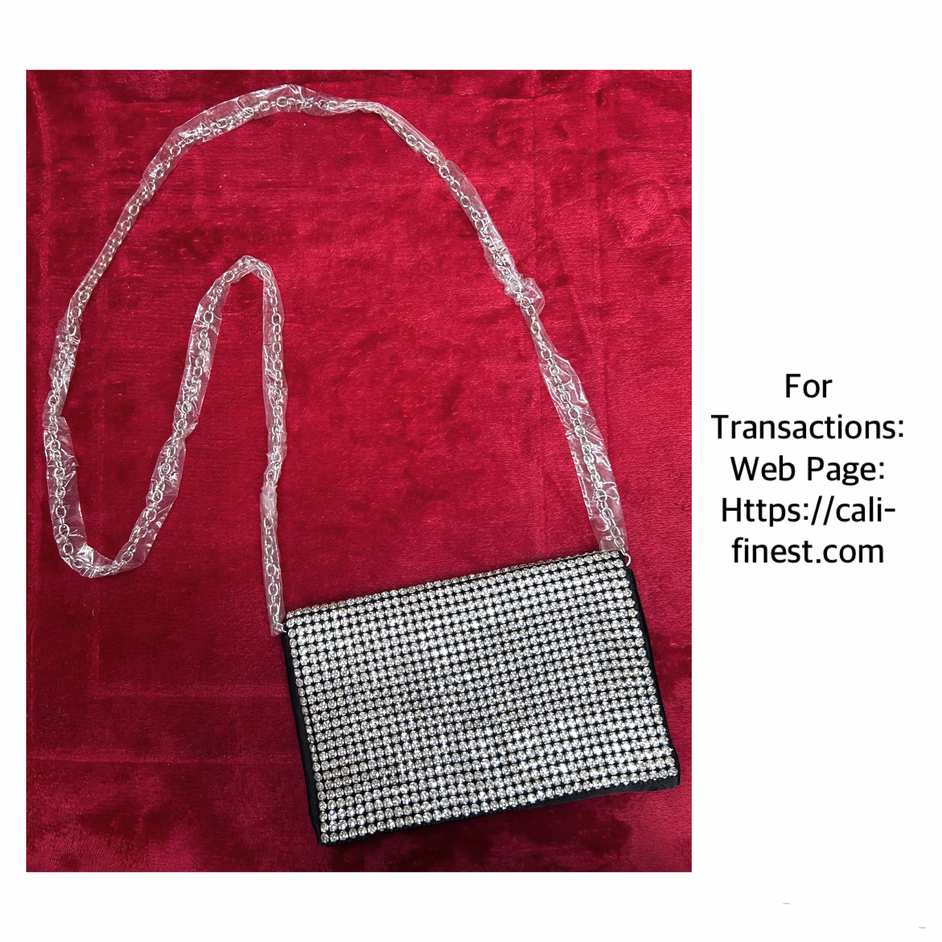 Amber Sceats Stella Crystal evening clutch and crossbody bag with cubie zireonia embellishment