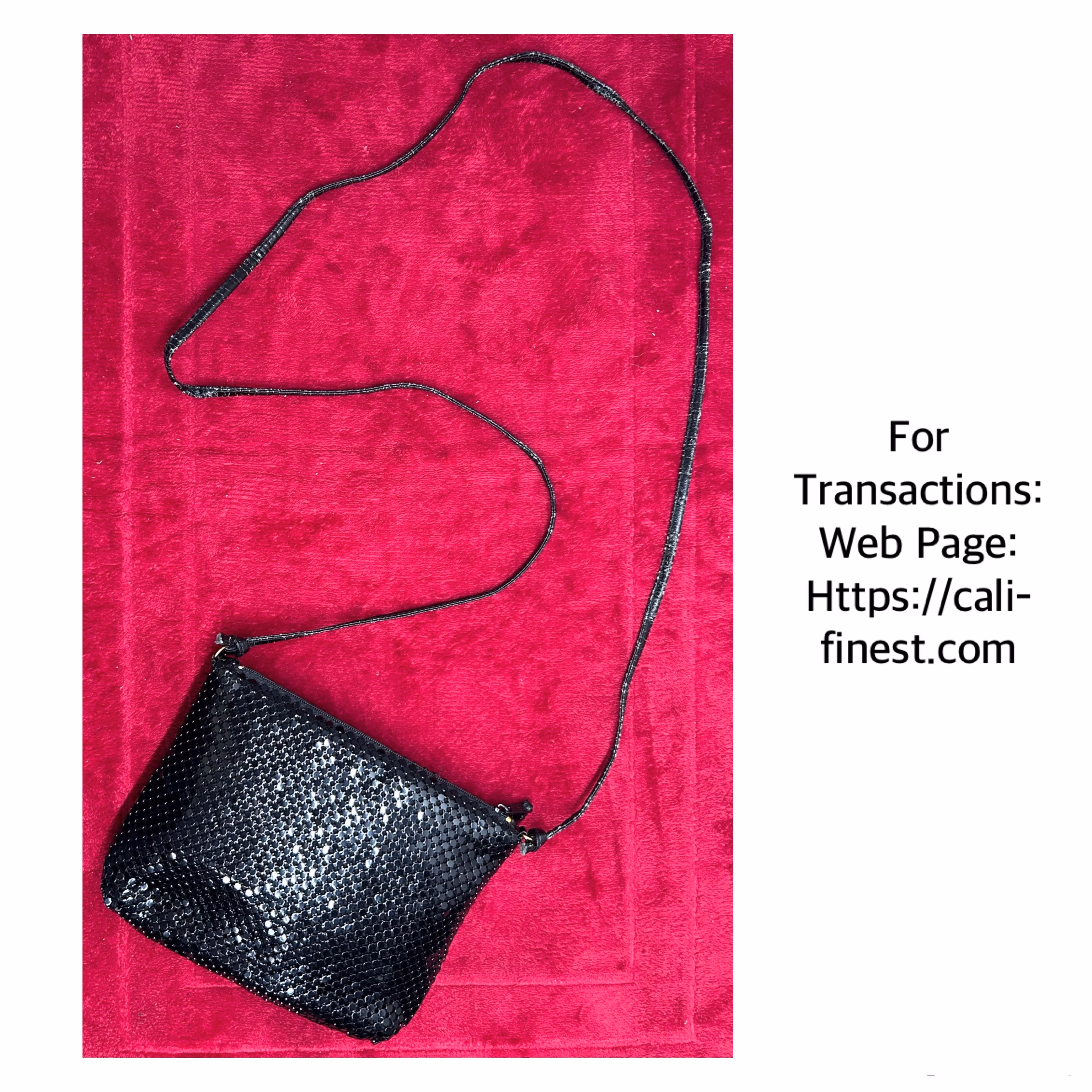 90’s Metal Mesh Evening Clutch Bag