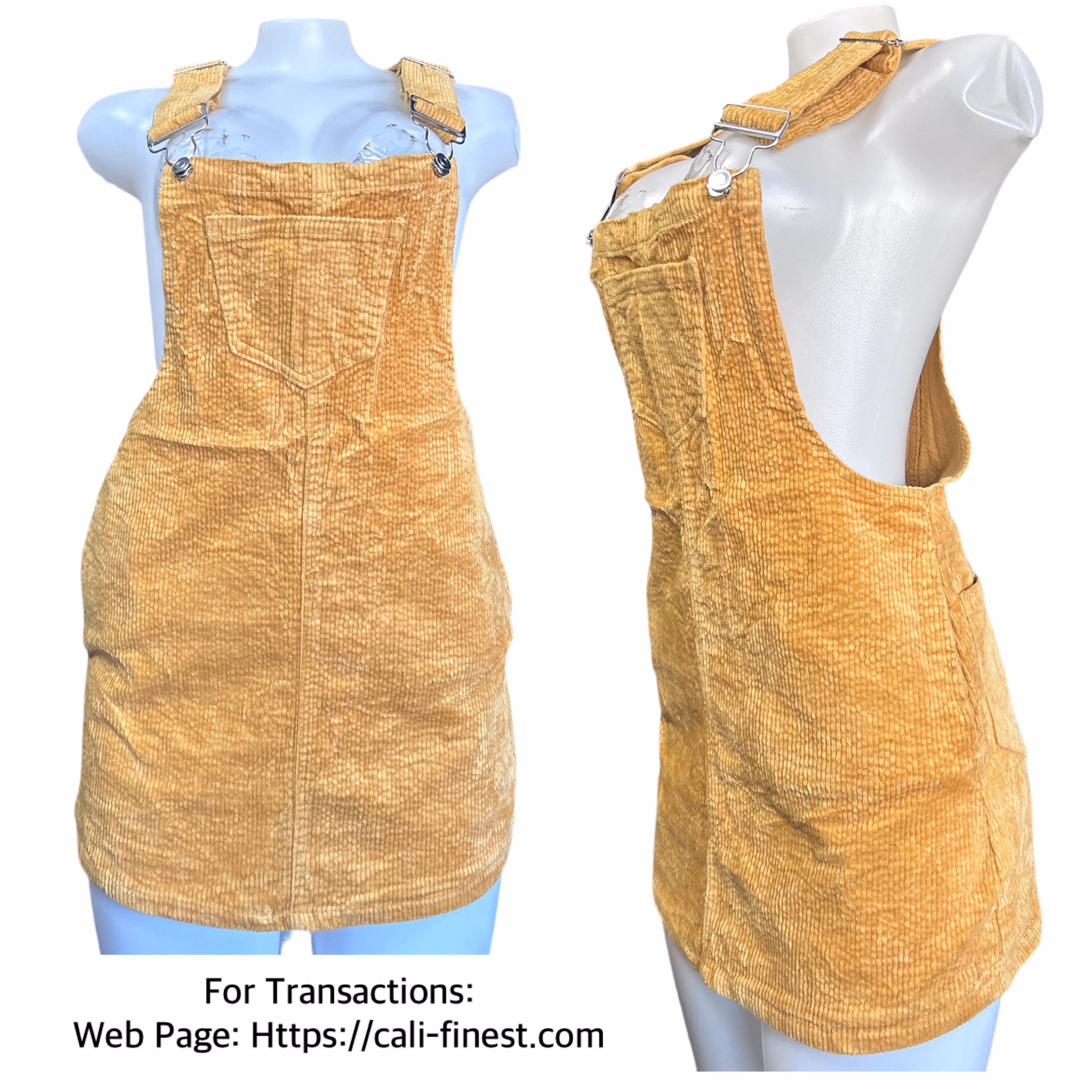 J For Justify Womens Yellow Dress Small  D#0048 