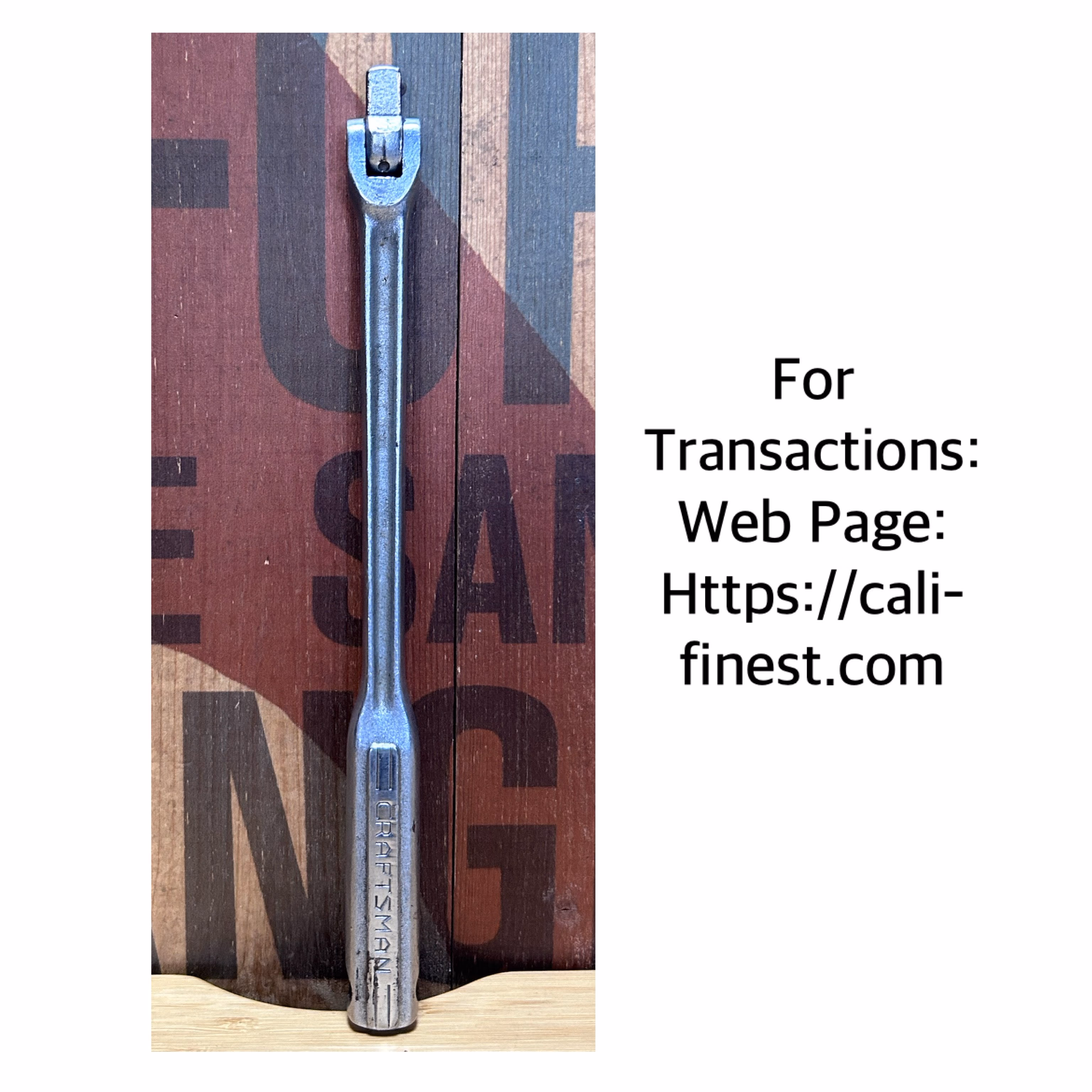 Craftsman USA Vintage Drive Breaker Bar   HT#0086  