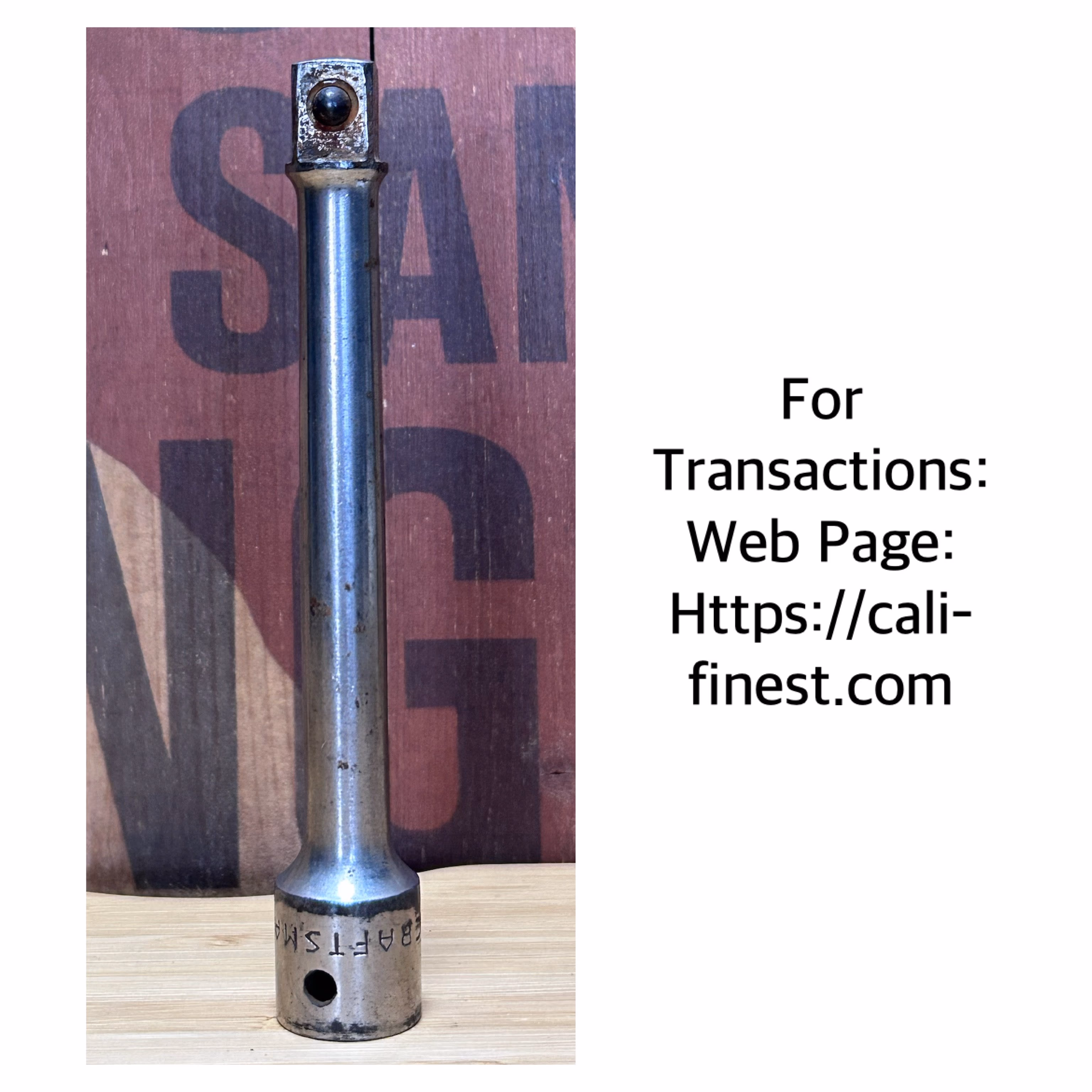 Craftsman 6“ Socket Extension 1/2 Drive  USA   HT#0087 