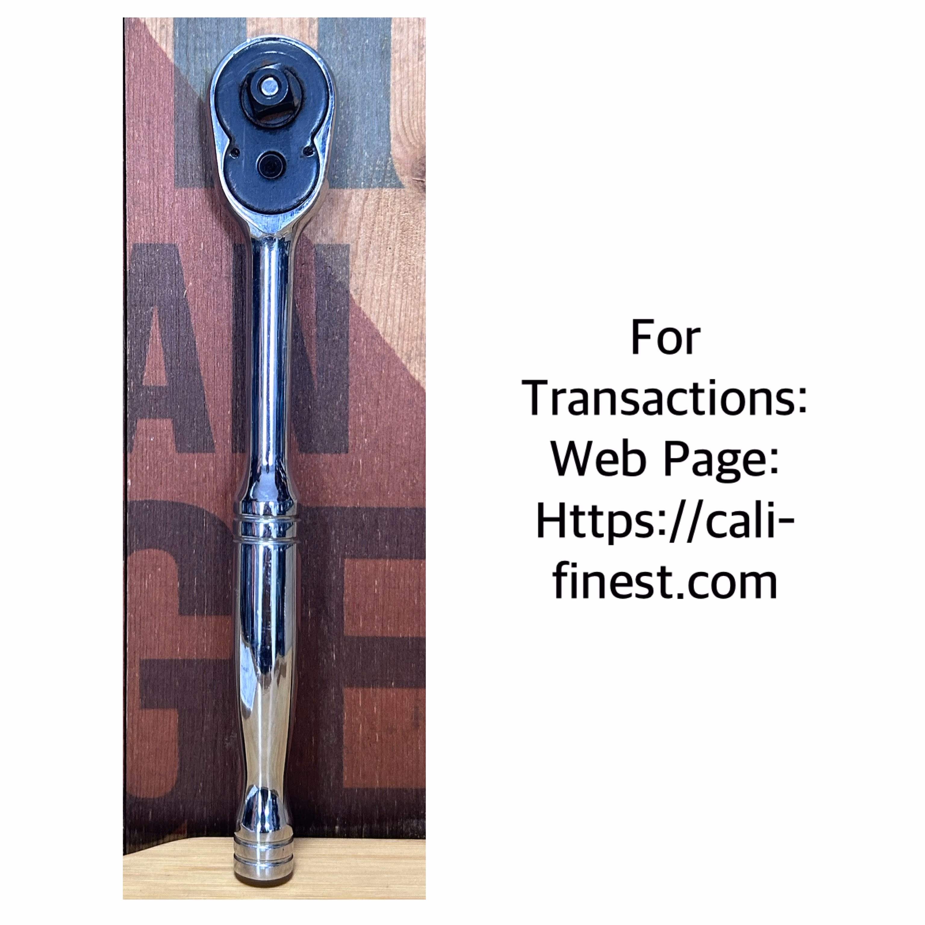 Powerbuilt Ratchet 3/8” Drive Quick Release   HT#0091  