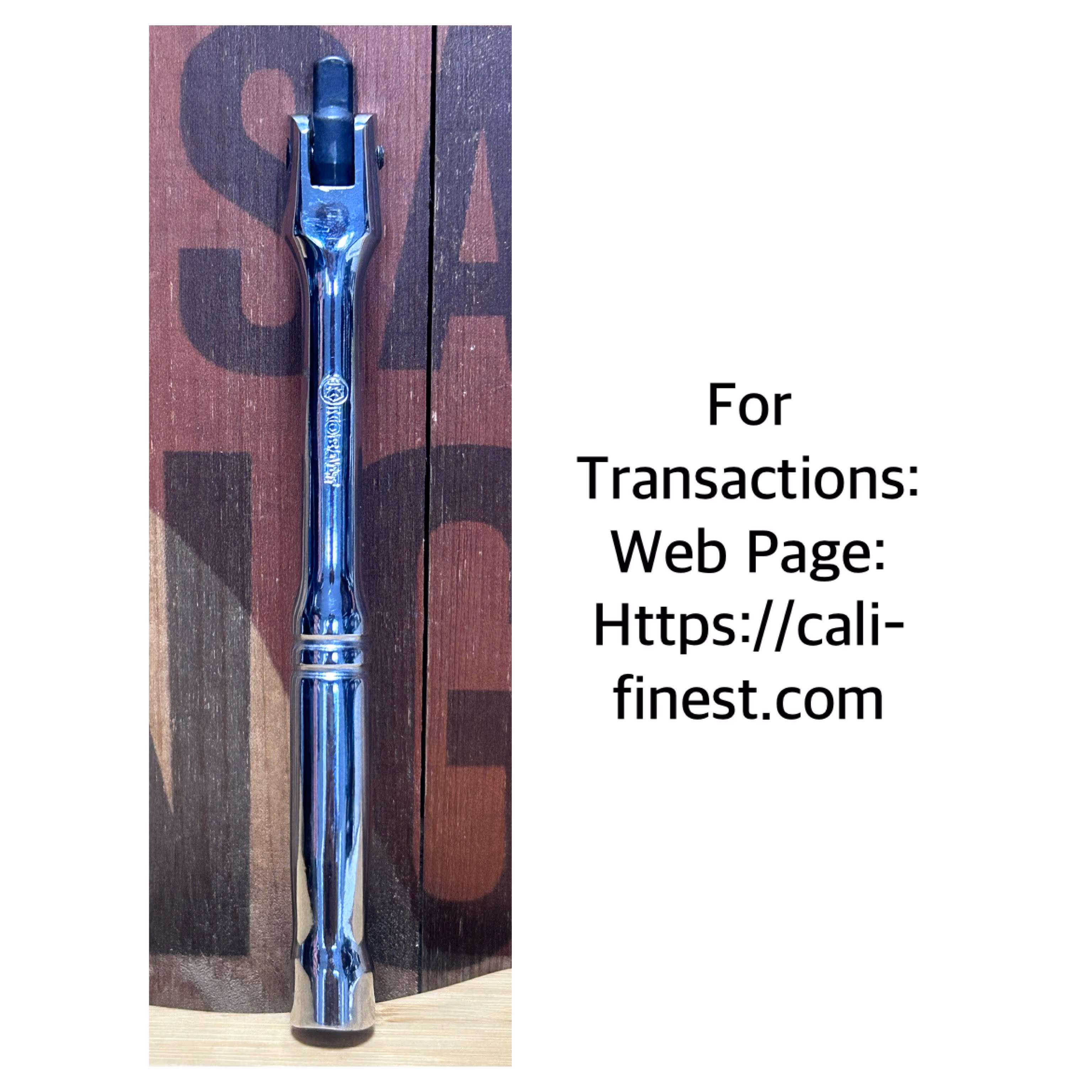 Kobalt 1/4in Drive 6-in Breaker Bar   HT#0099  
