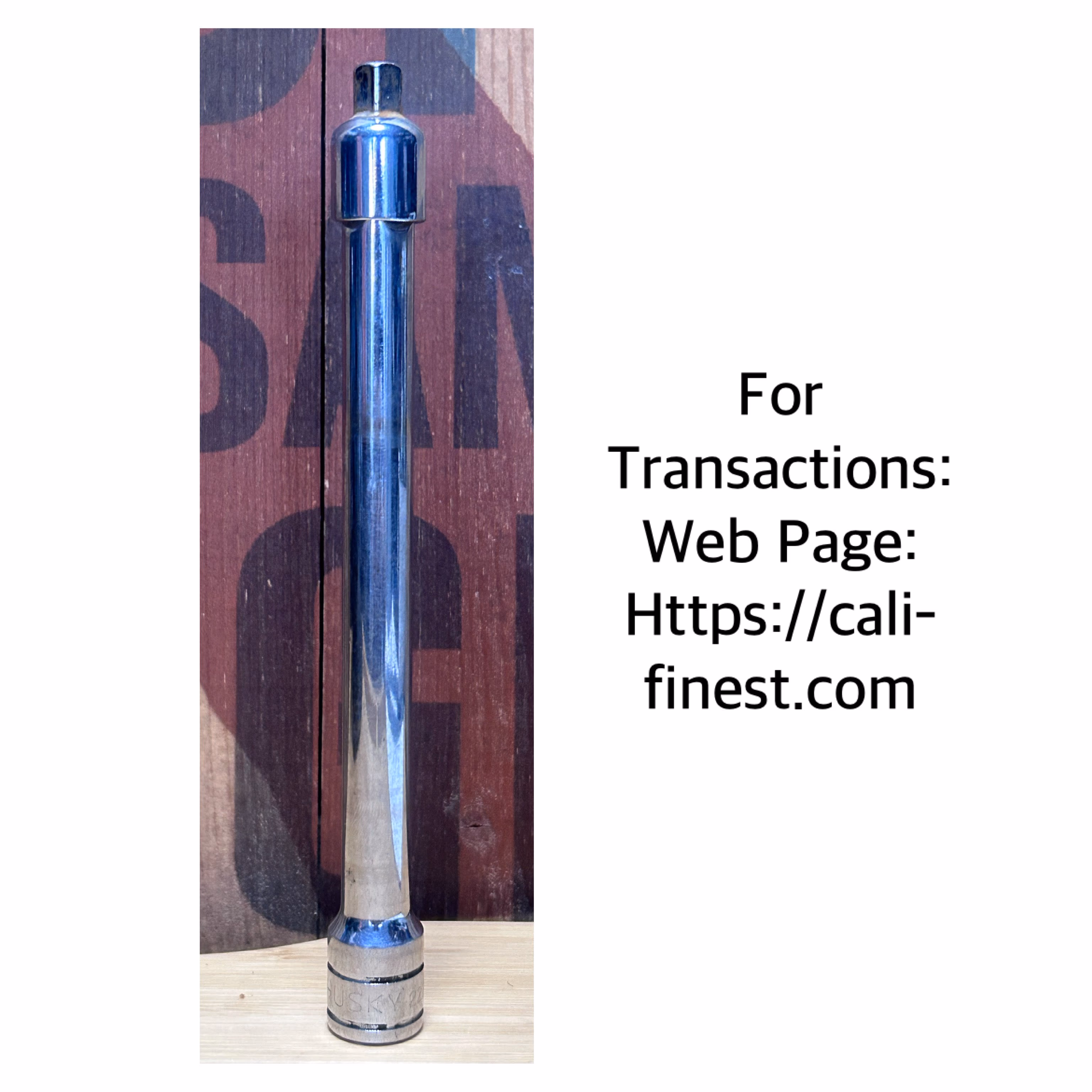 Husky 22221 socket Extension 3/8” Drive 6”   HT#00100 