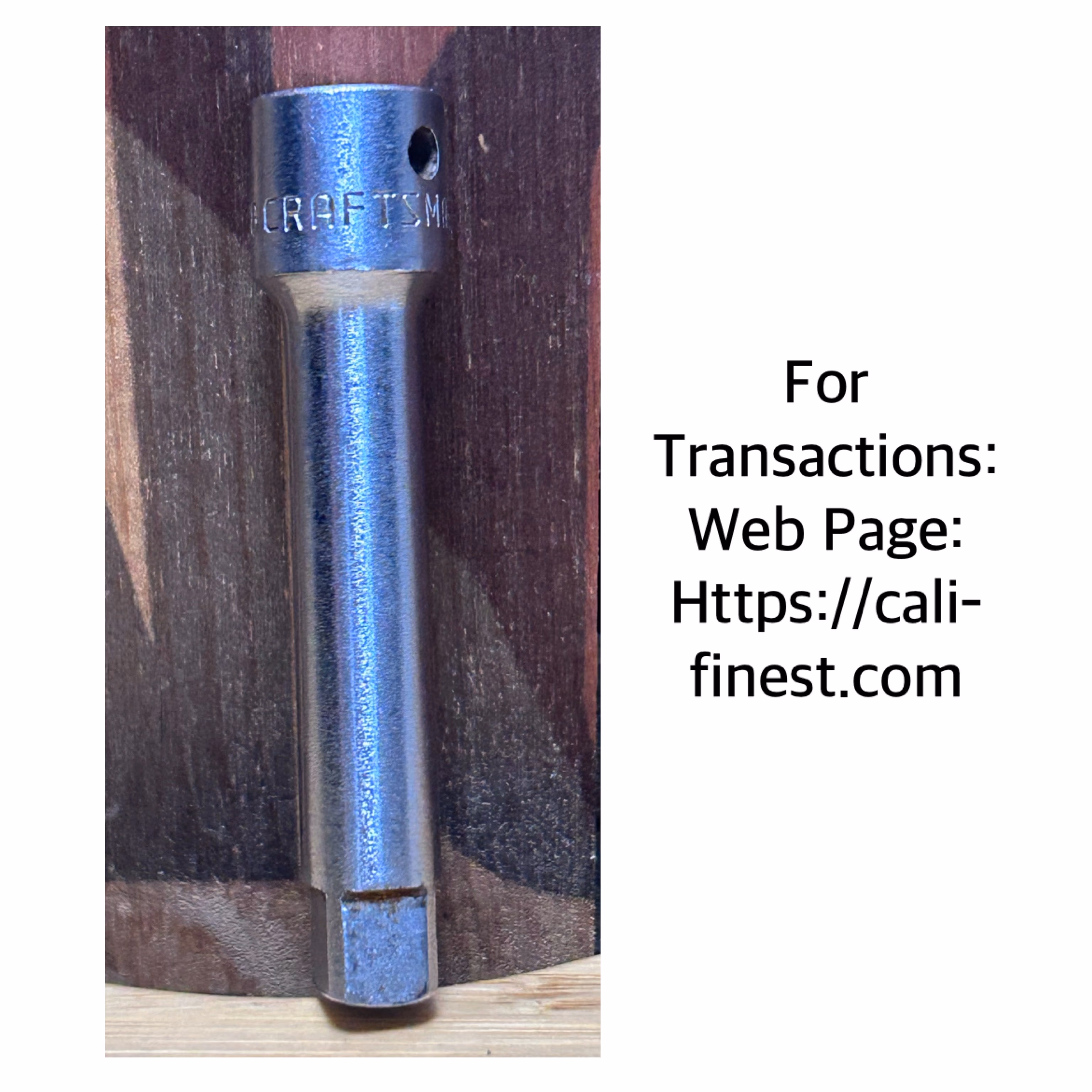 Craftsman vintage 3” Socket extension 3/8 drive   HT#00101