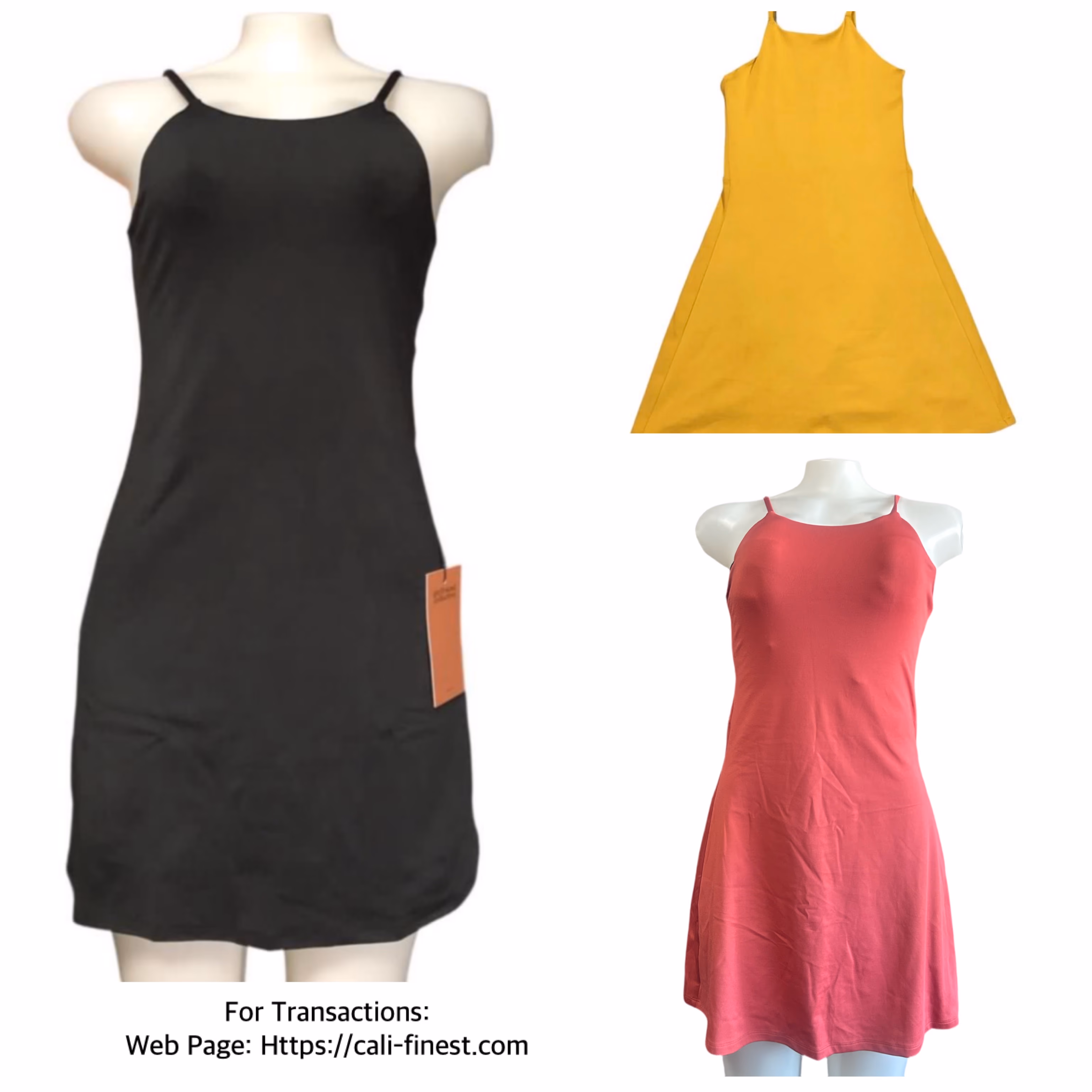 Girlfriend Collective Naomi Workout Dress  D#0052