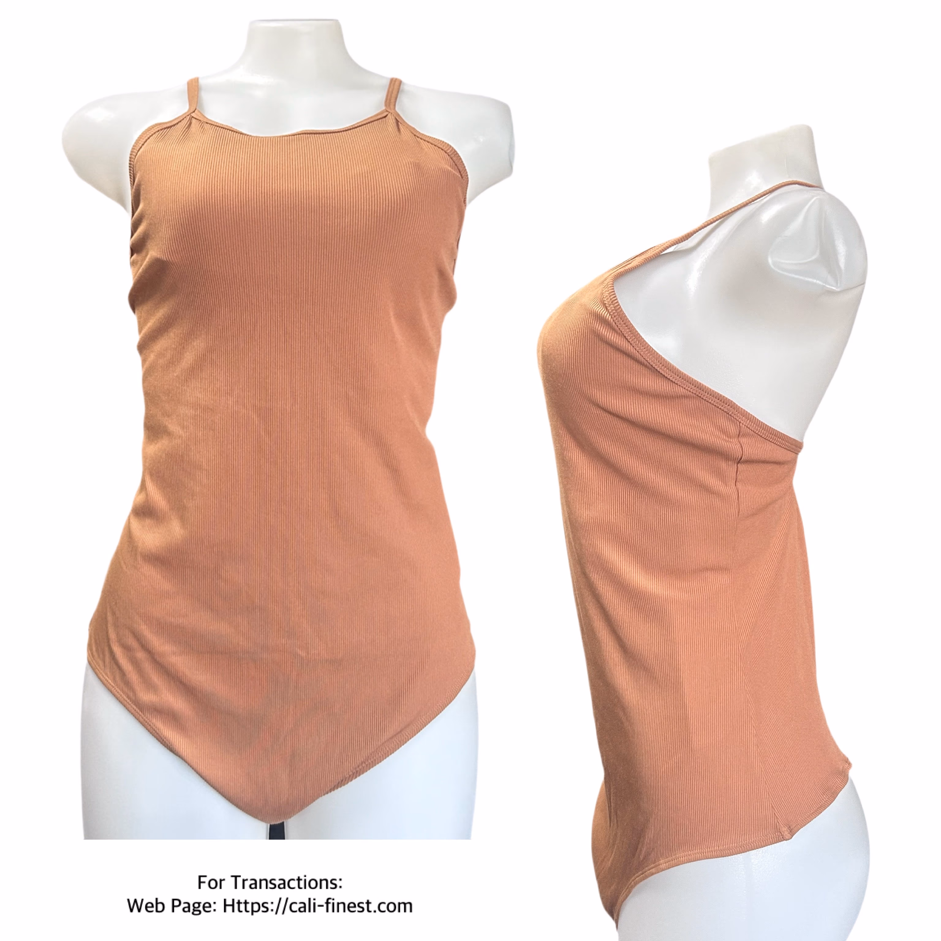 Girlfriend Collective Fawn Marlow High Neck Bodysuit