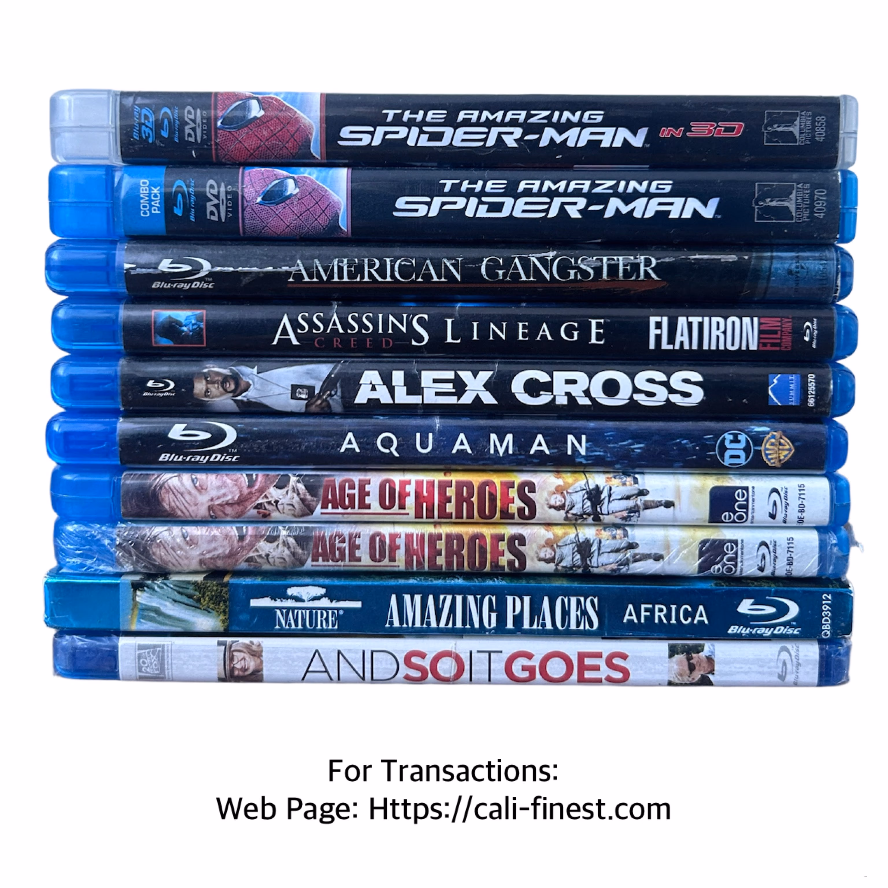 Blu-Ray Movies Title A Region A