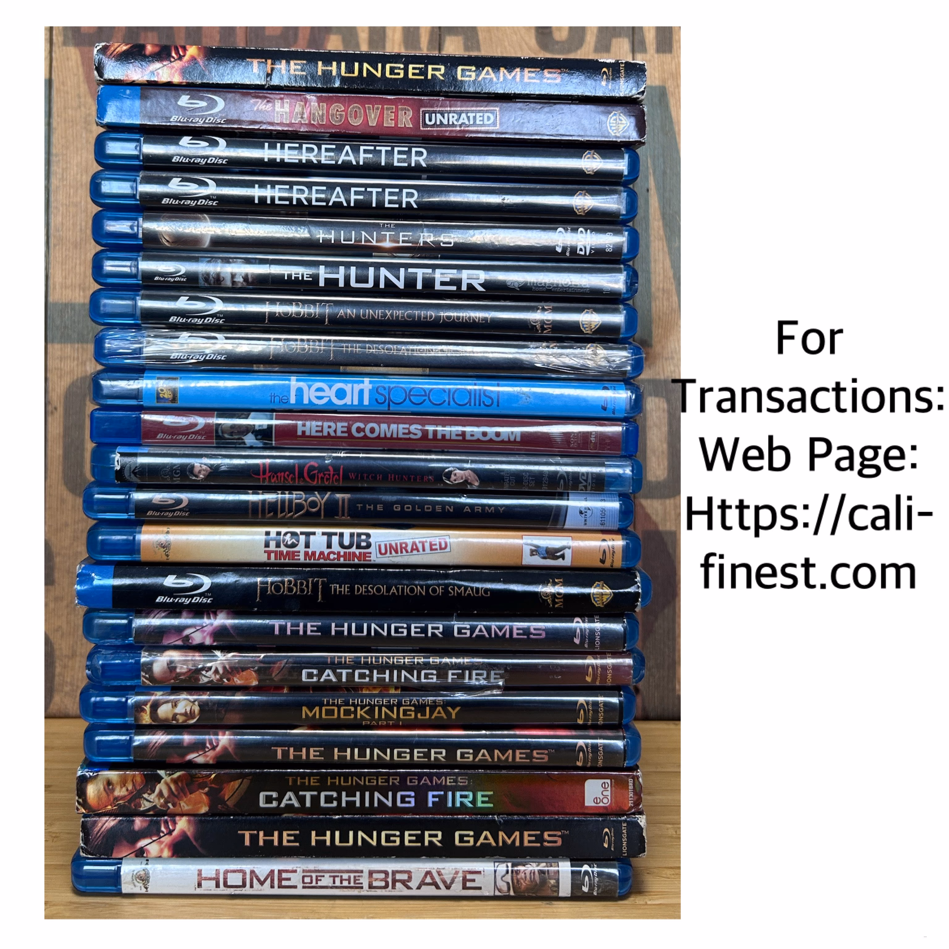 Blu Ray Movies Title H Region A