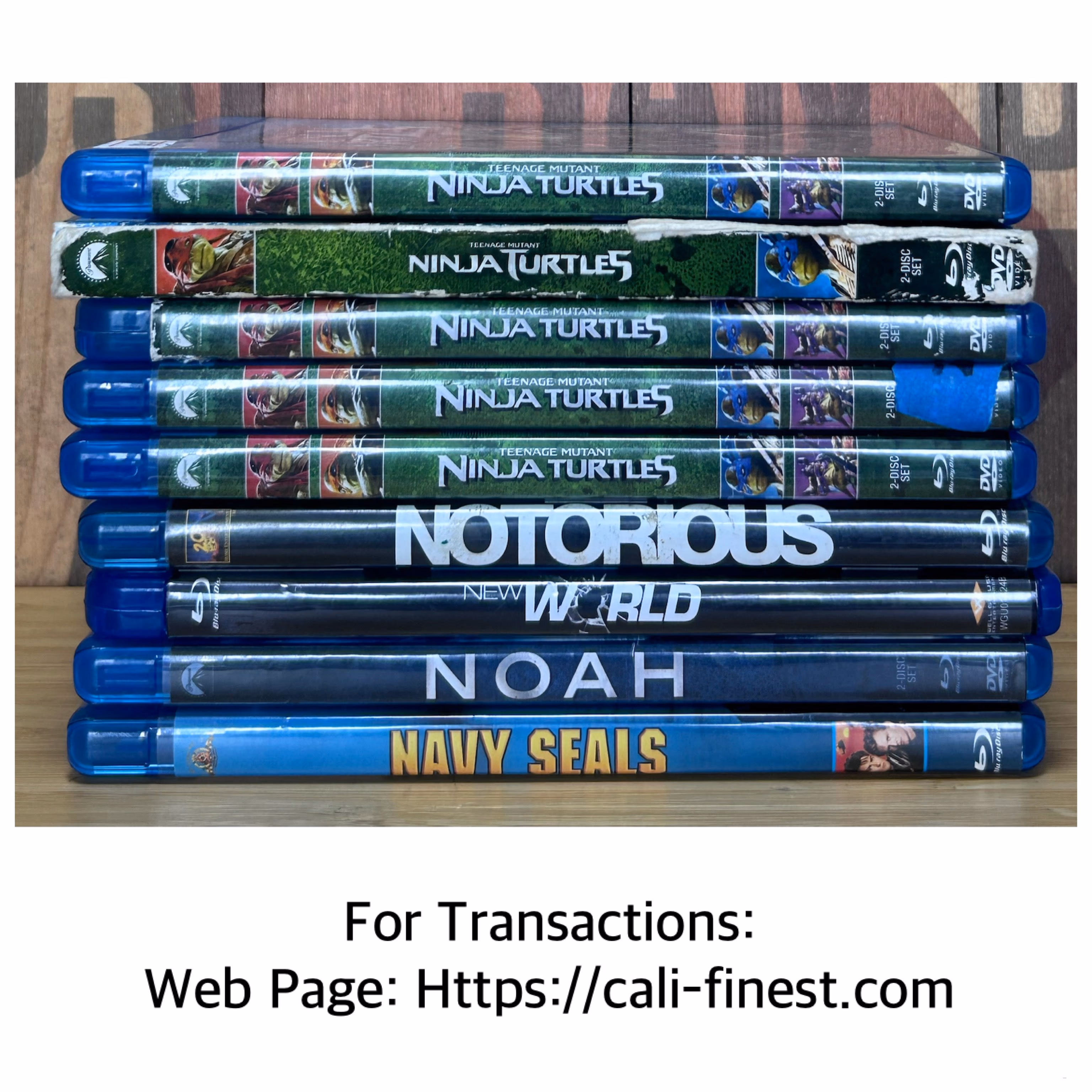 Blu Ray Movies Title N Region A 