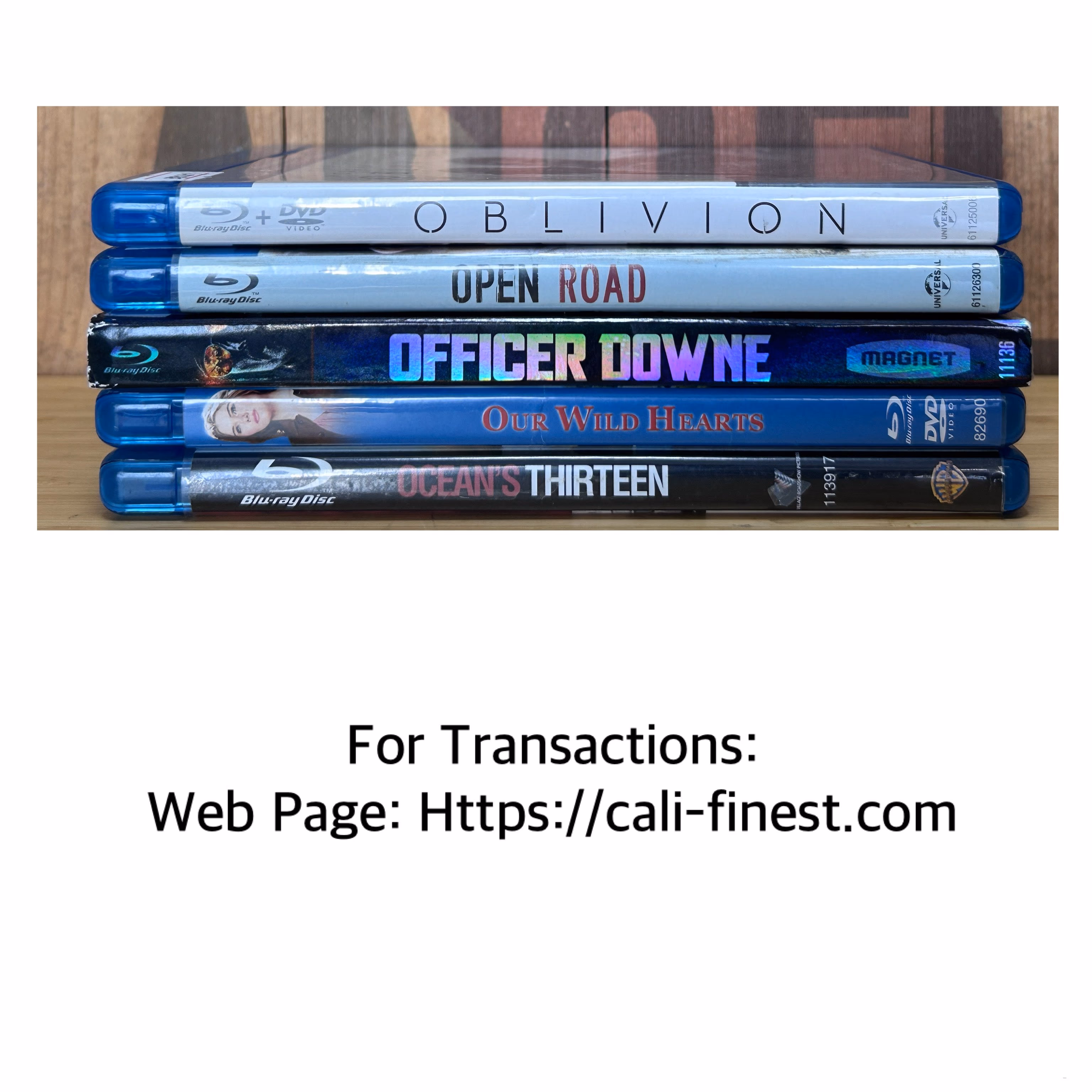 Blu Ray Movies Title O Region A