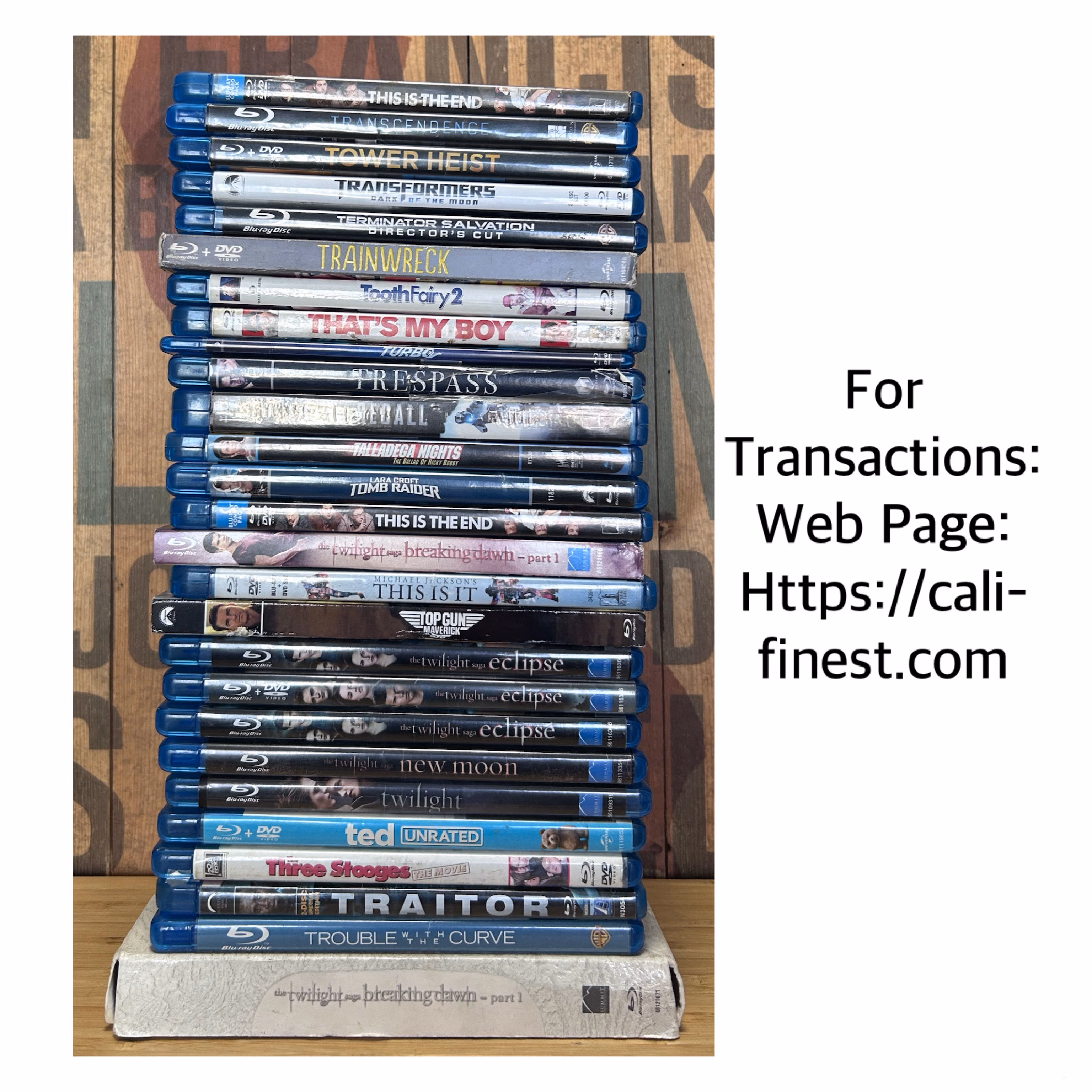 Blu Ray Movies Title T Region A