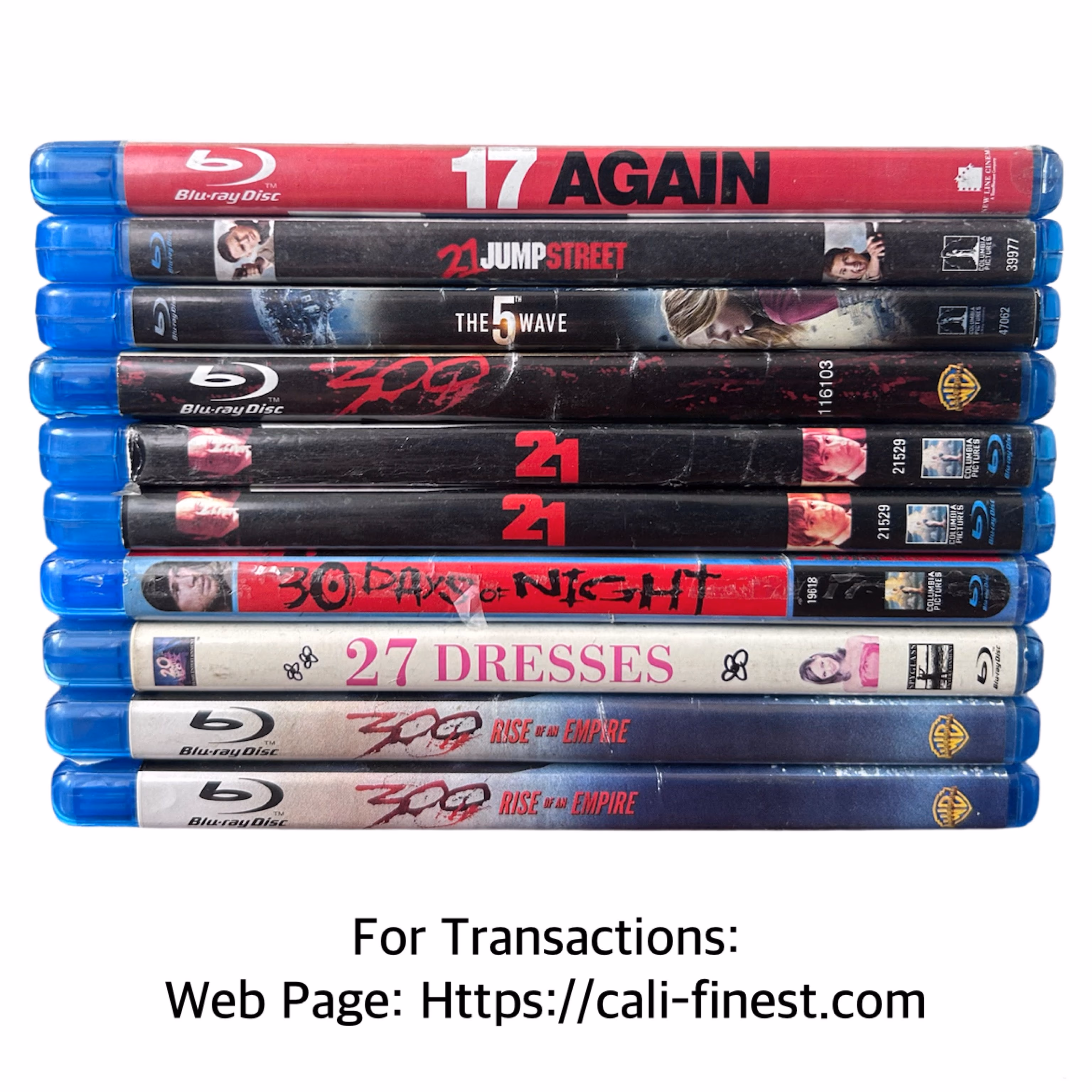 Blu-Ray Movies Region A