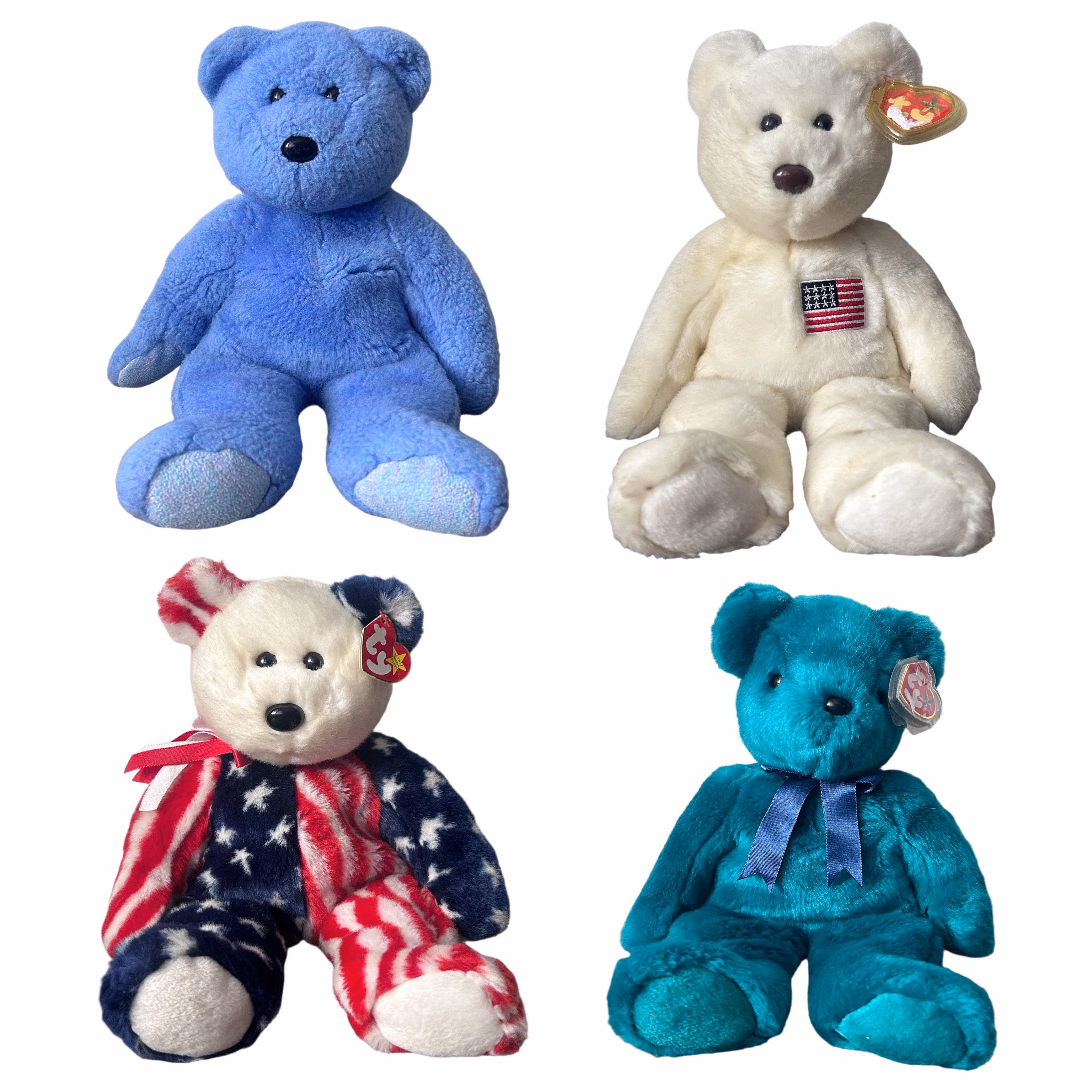 Ty The Beanie Buddies Bear 14 inches Collection 
