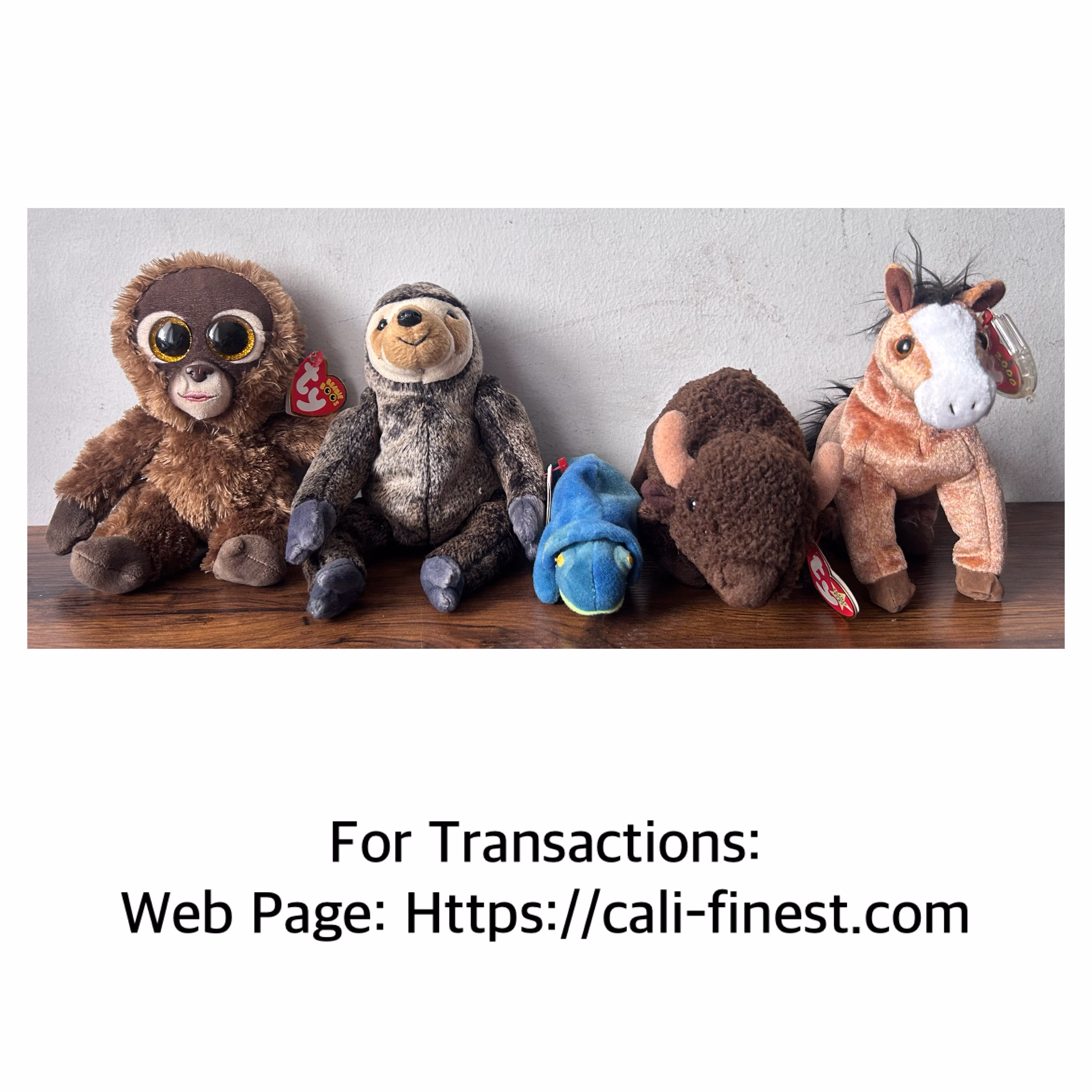 Ty Beanie Baby Forest Animal Plus Toy Collection 