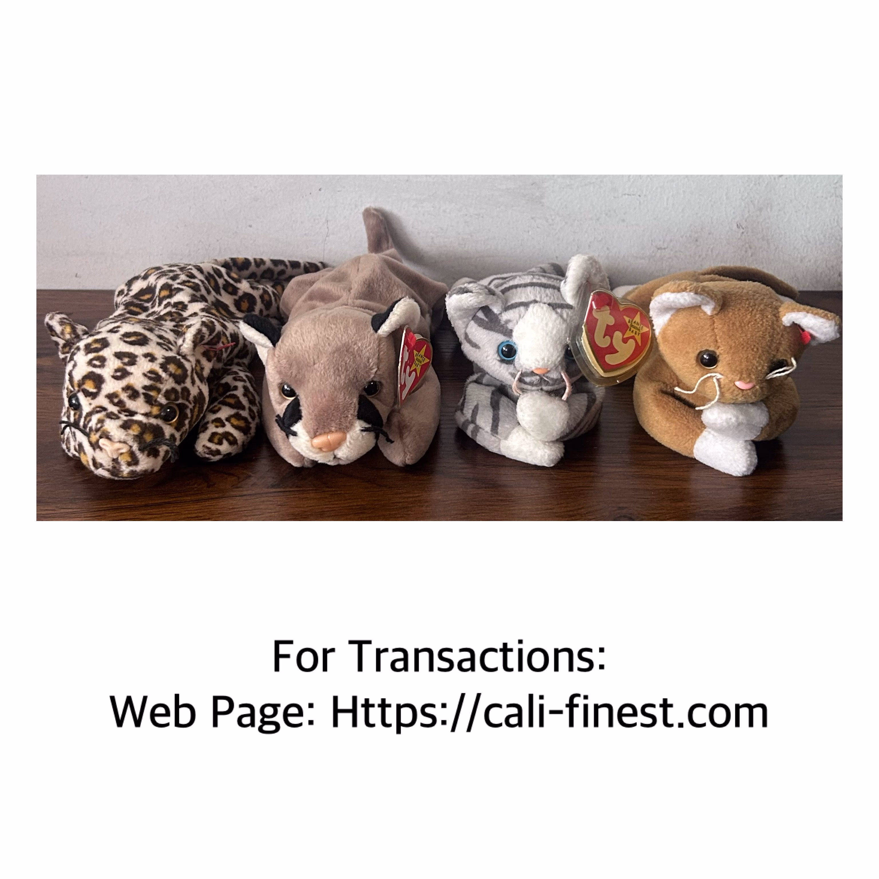 Ty Cougar, Leopard and Cats Collect 