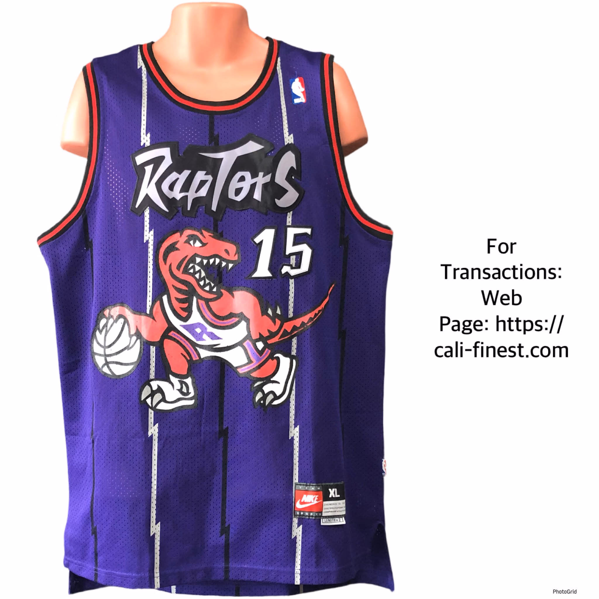 Jersey Nike Raptors Carter