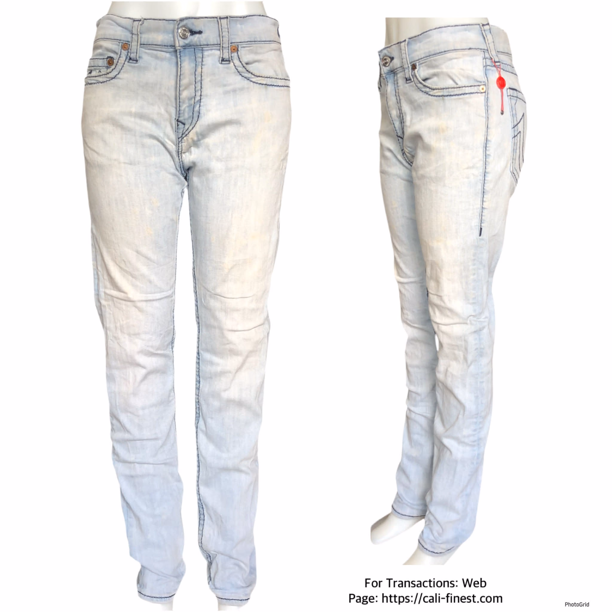 True Religion Denim Pants Size 34