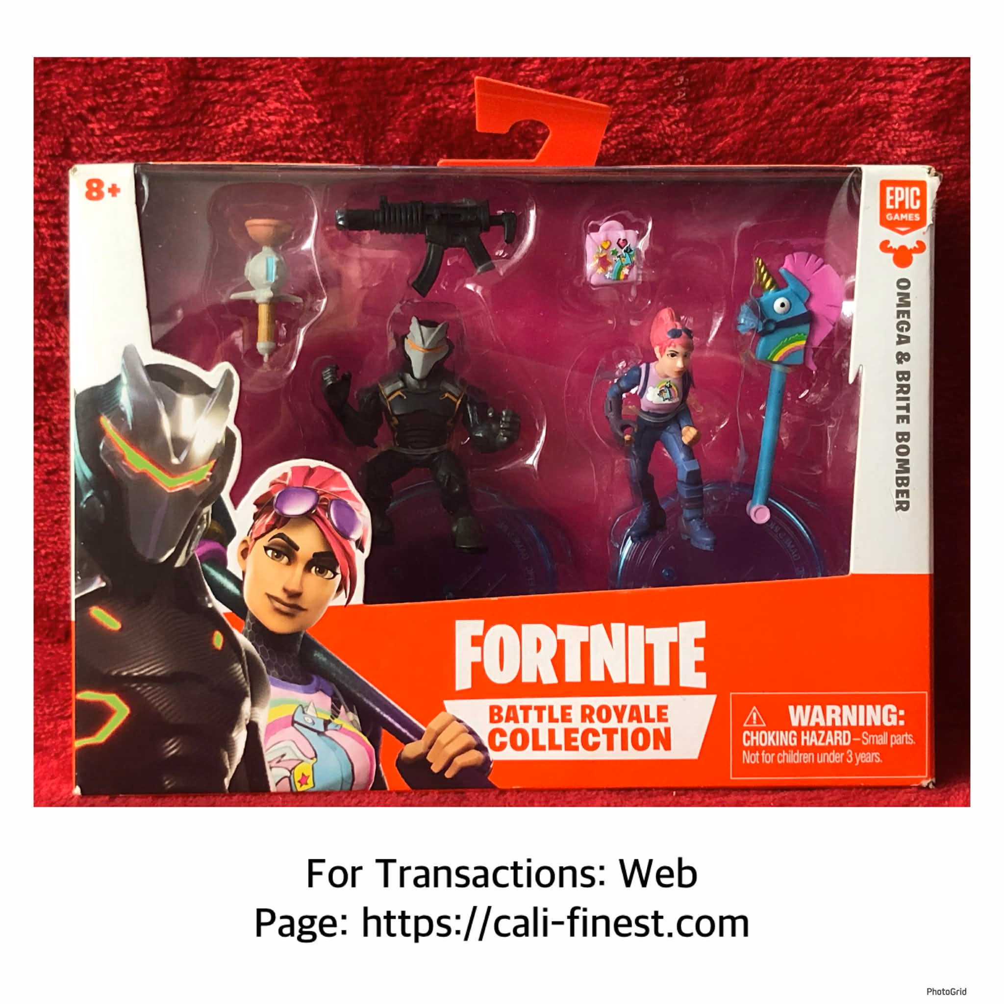 Fortnite Battle Royale Collection Omega and Brite Bomber Action Figures
