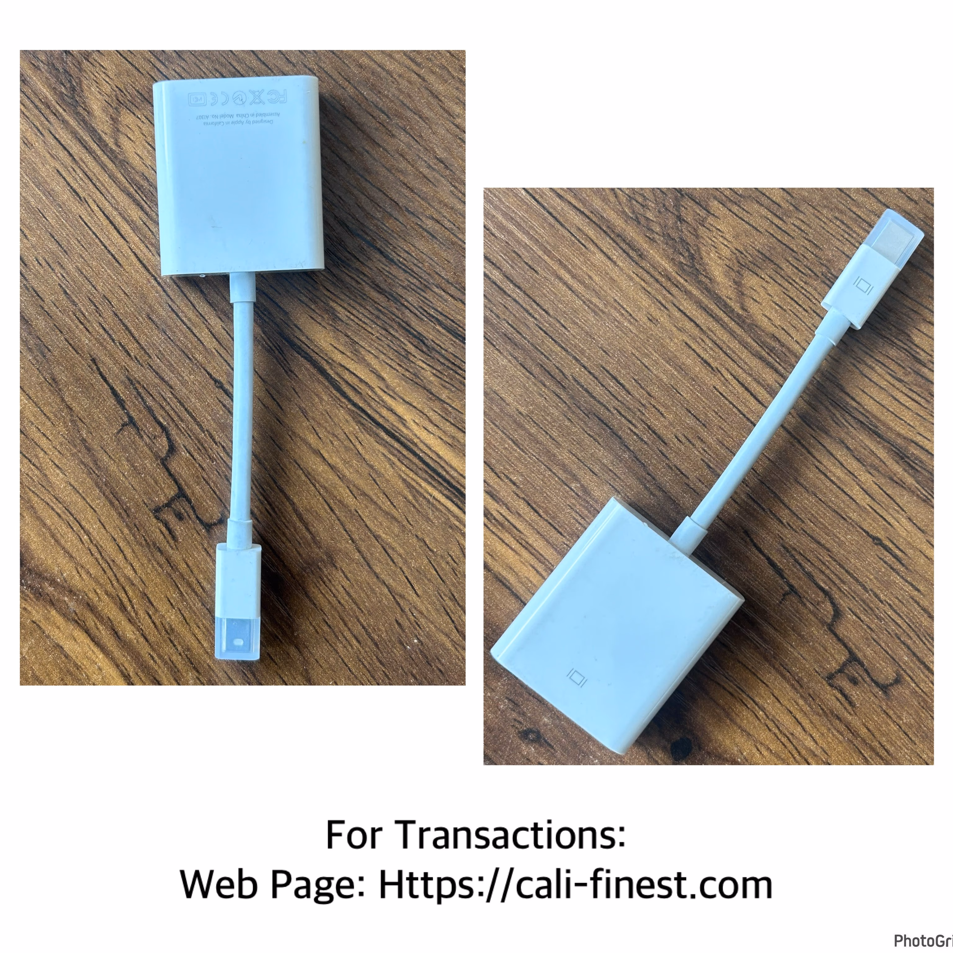 Apple Mini Display Port to VGA Adapter
