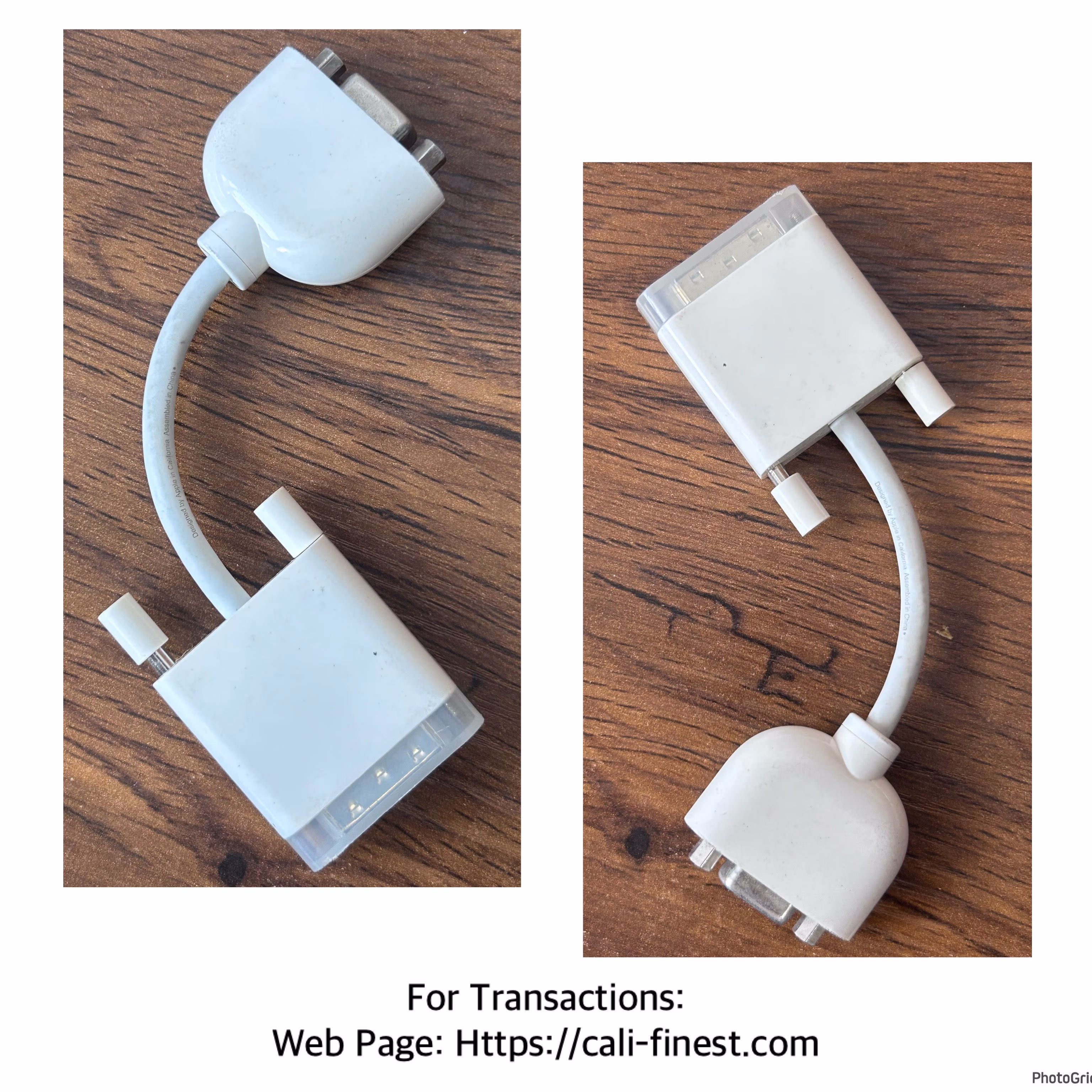 Apple DVI to VGA Adapter