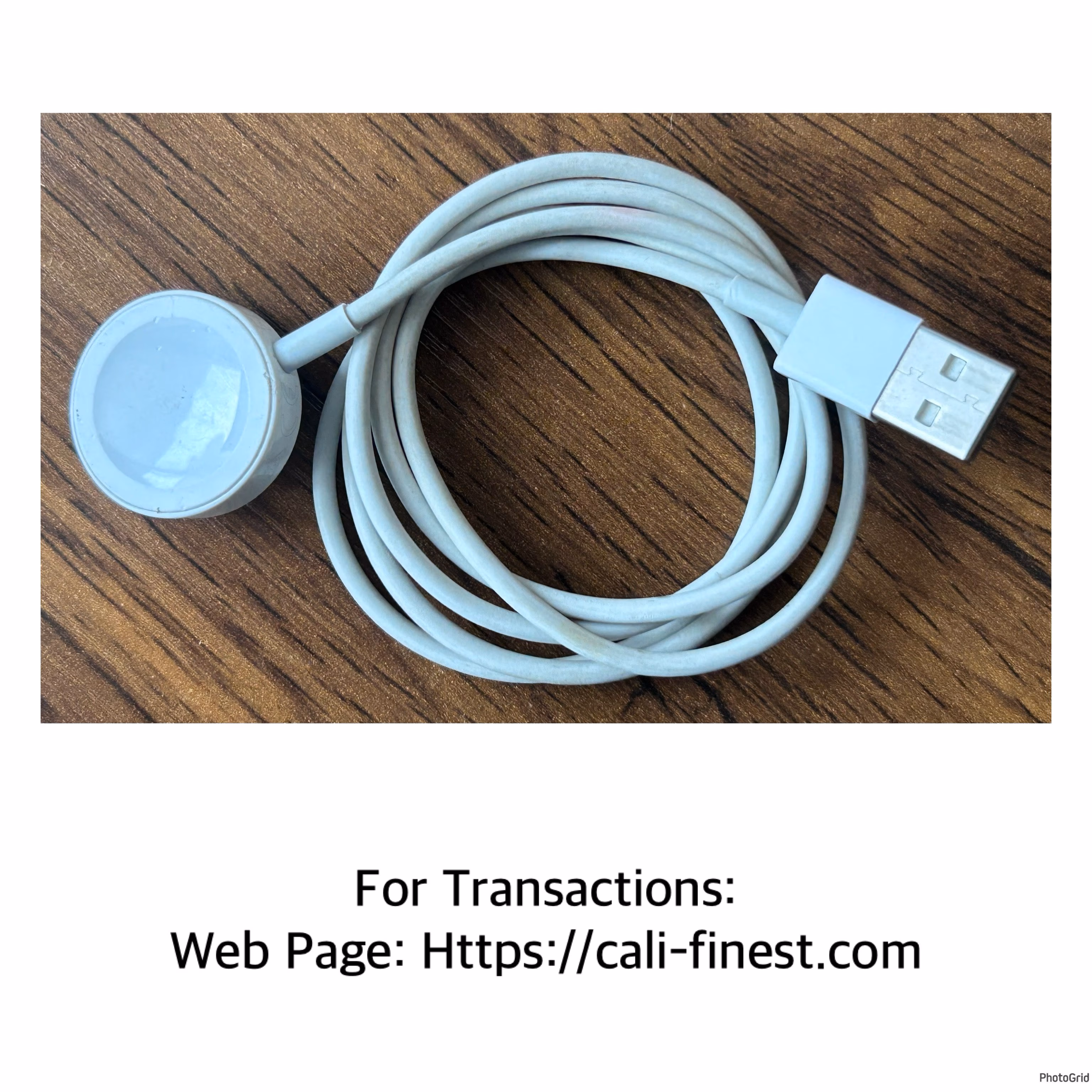 Apple Watch Magnetic Charging Cable
