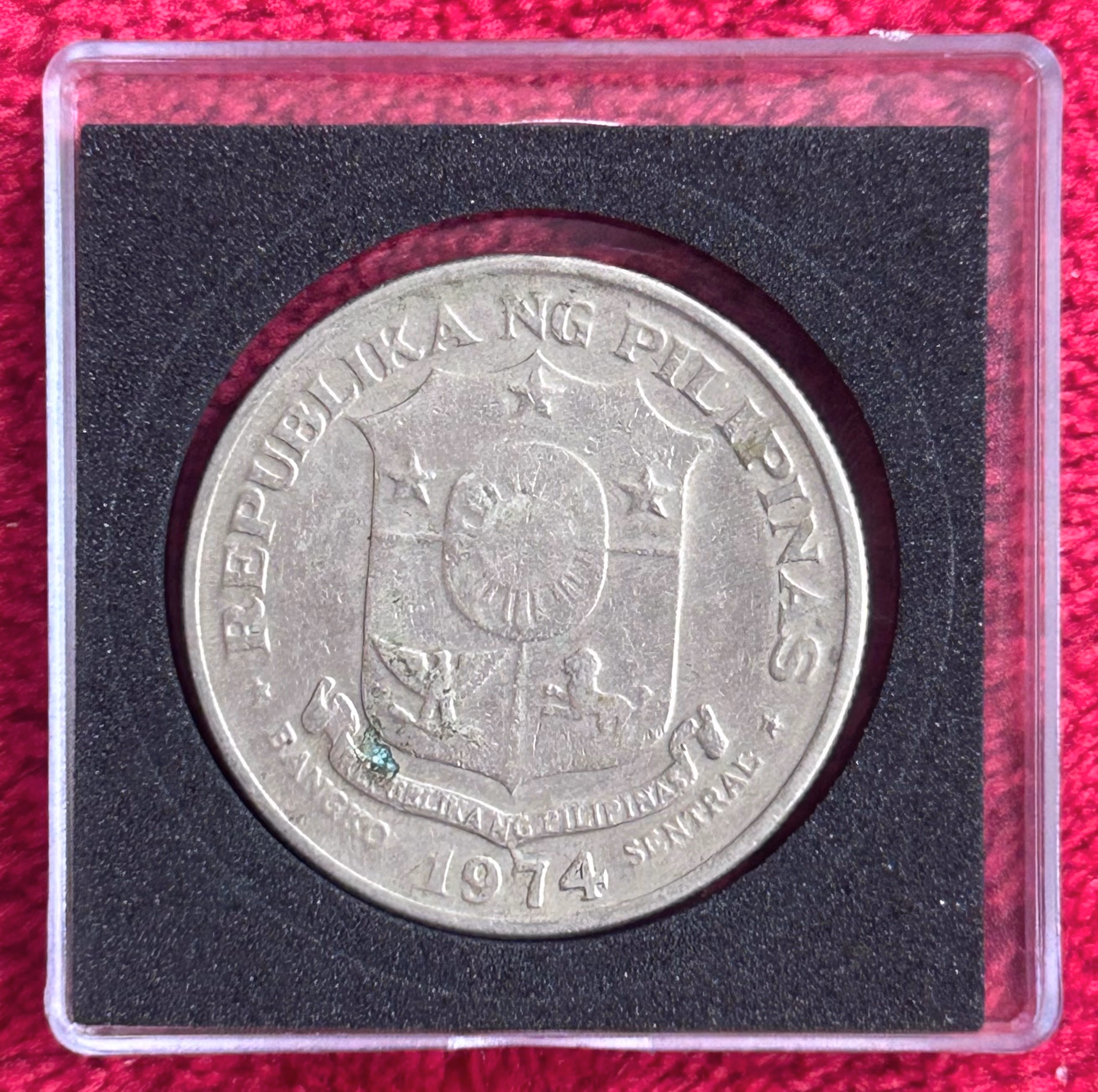 1974 Republika ng Pilipinas 1 Piso Coin