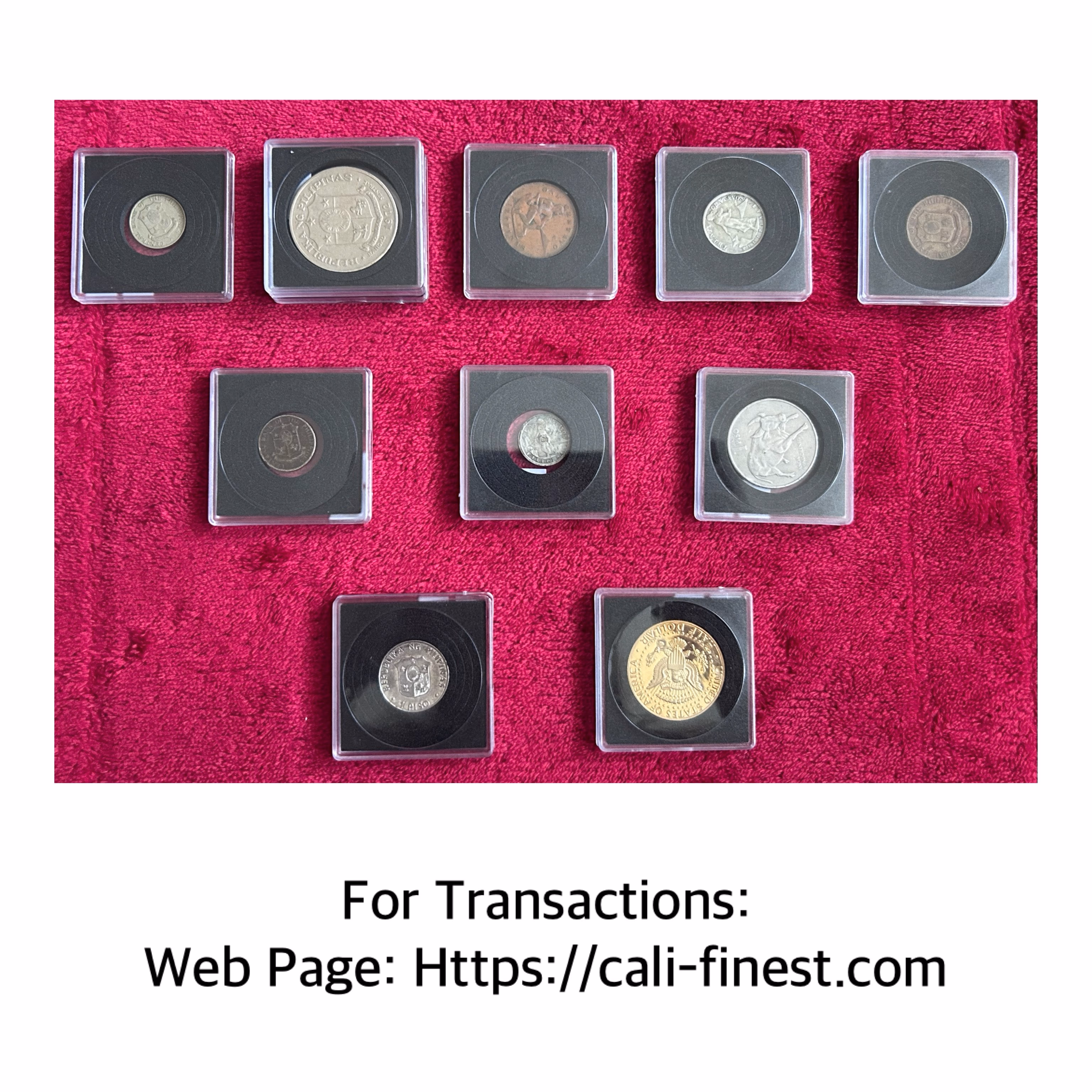 Assorted Centavo Coins