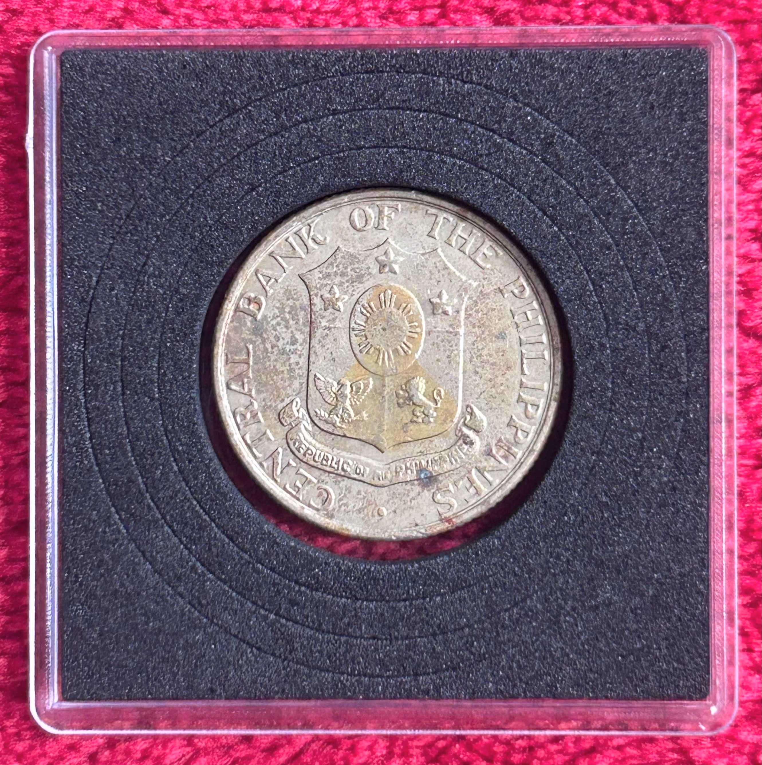 1962 Central Bank of The Philippines Twenty Five Centavos Coin