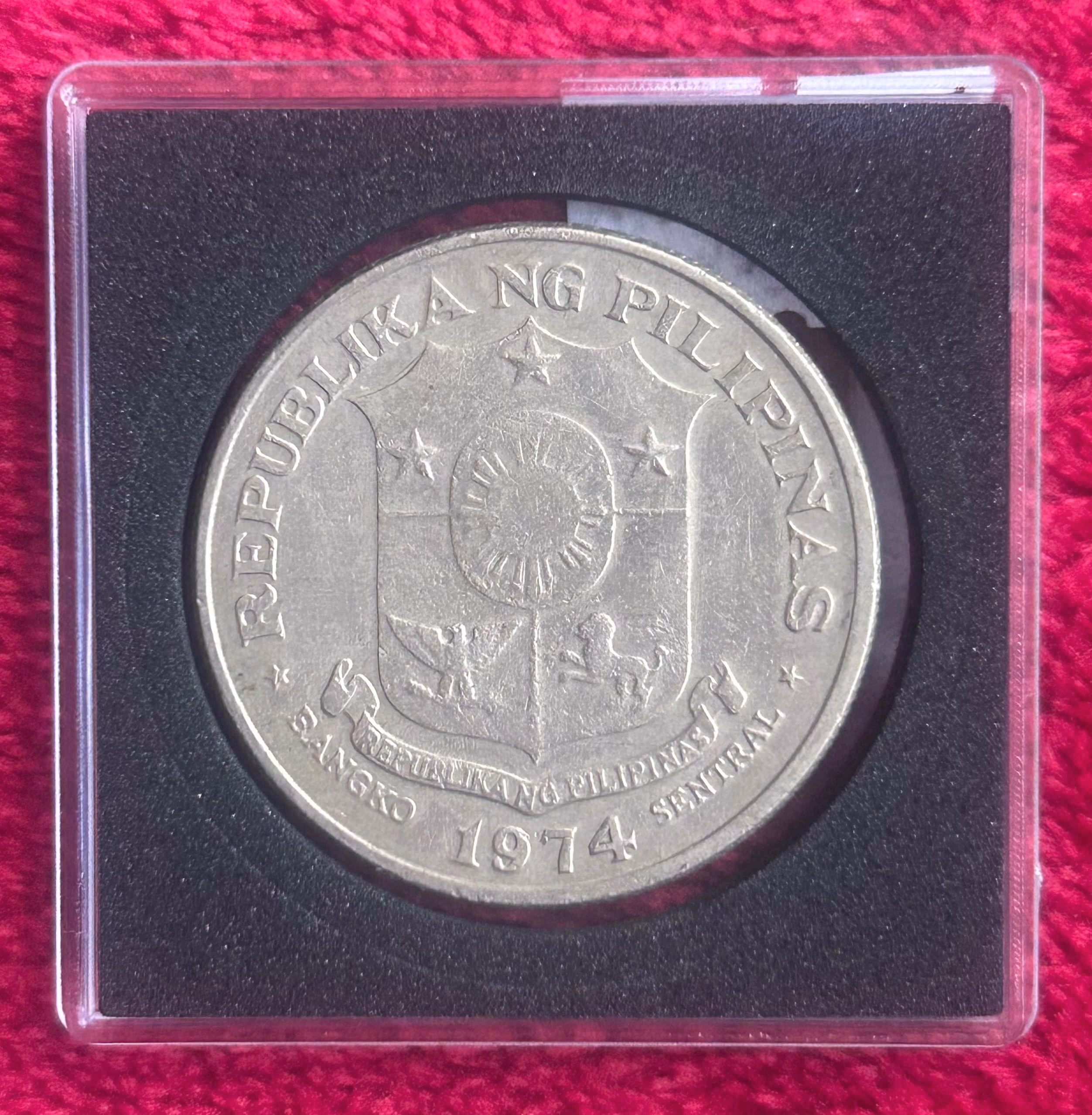 1974 Republika ng Pilipinas 1 Piso Coin