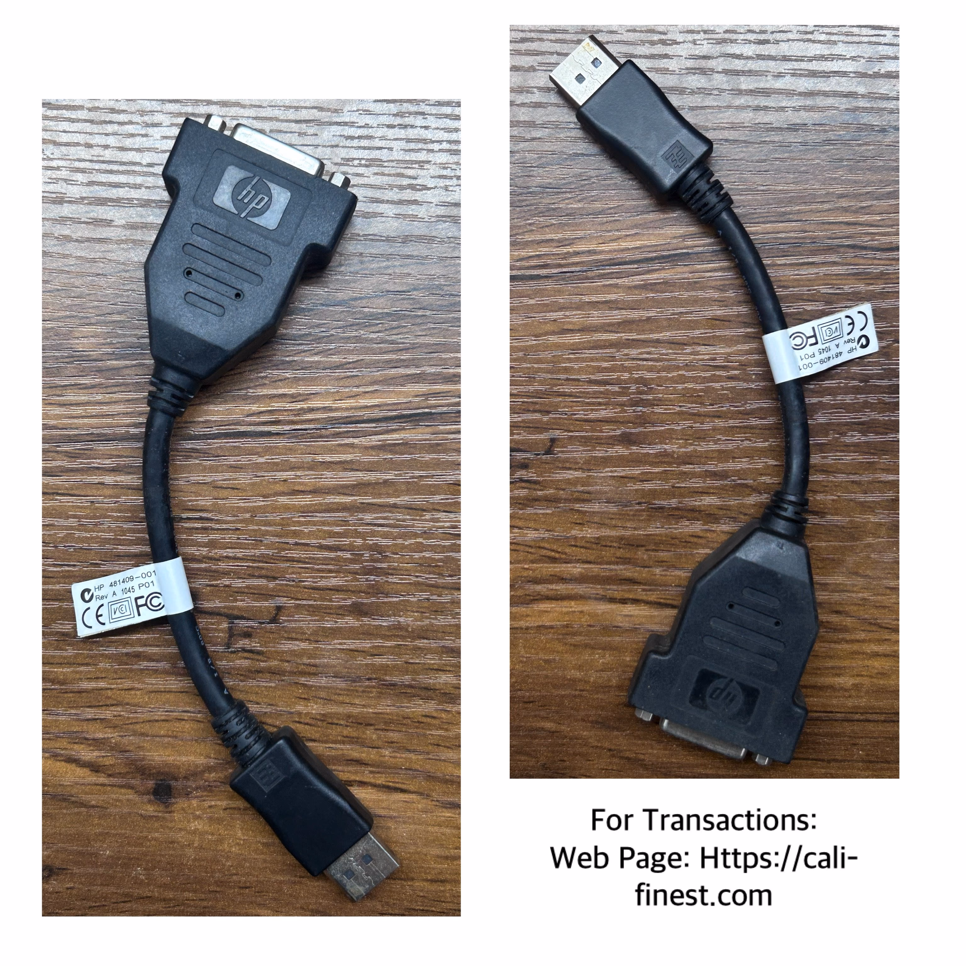DVI to Display Port Cord