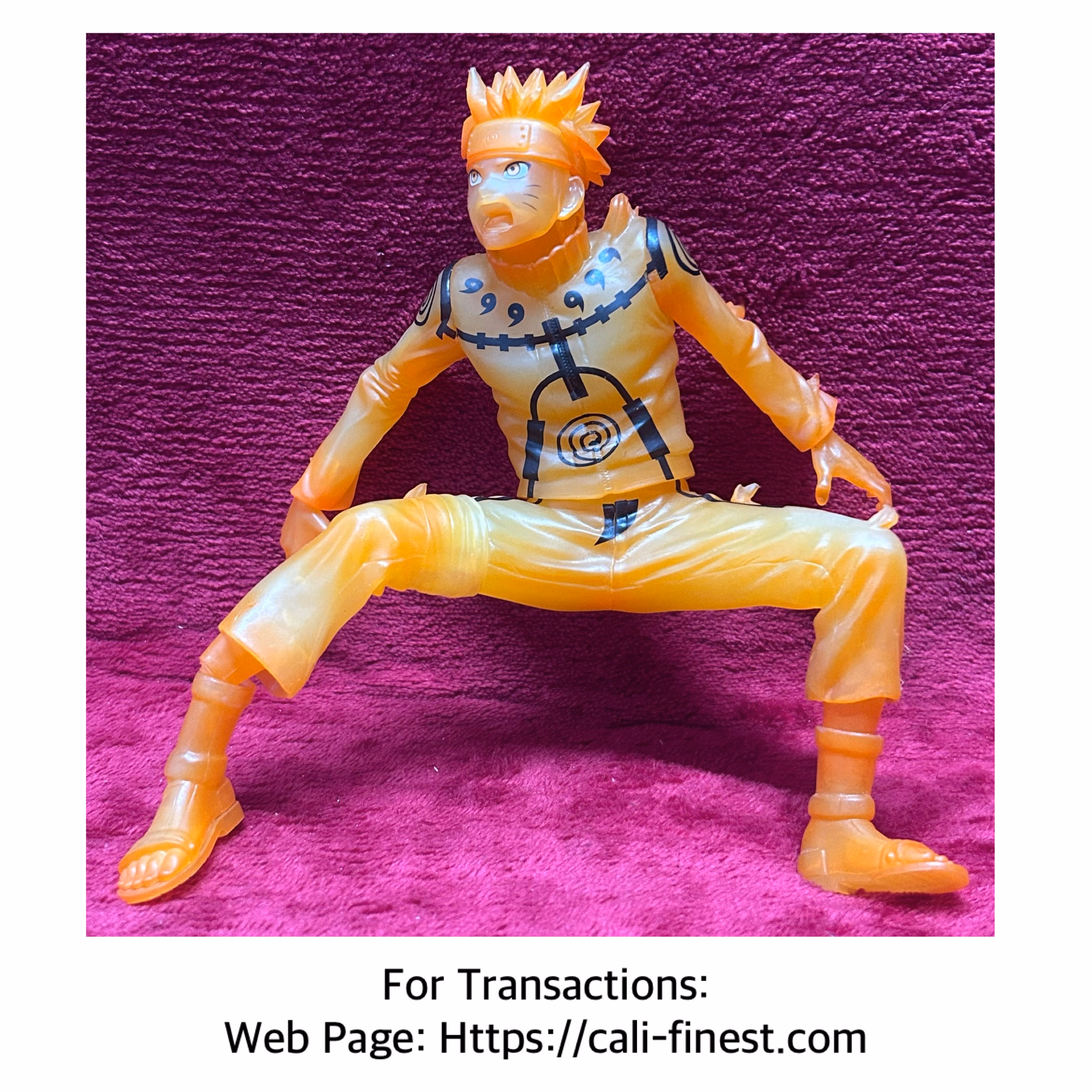 Banpresto Naruto Shipudden Vibration Stars Uzumaki Naruto III in his kyuubi chakra mode