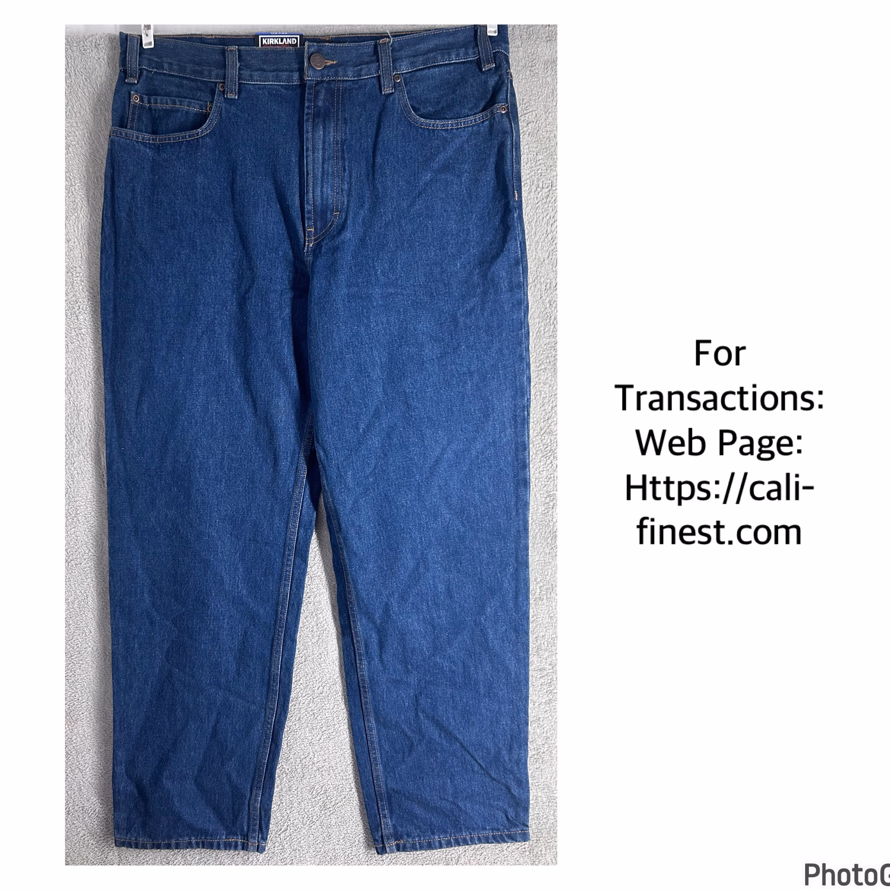 Kirkland 36x30 Denim Jeans for Men