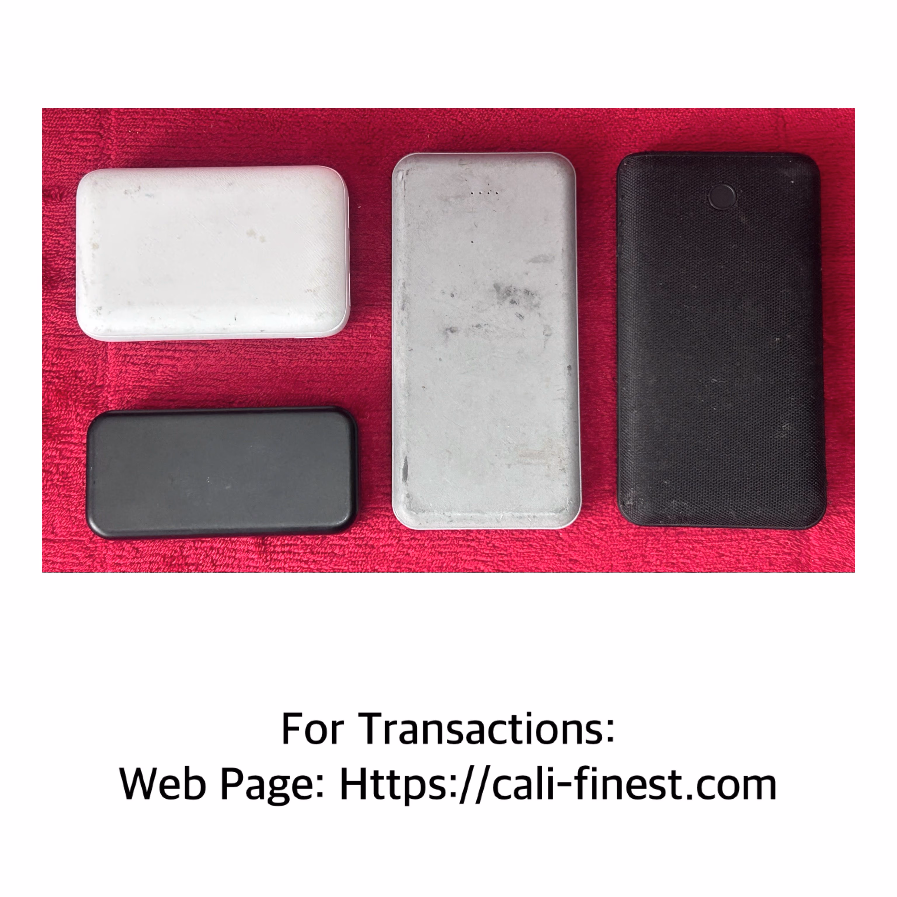 Portable Battery Power Bank 2400 mAh, 4000 mAh, 10,000 mAh