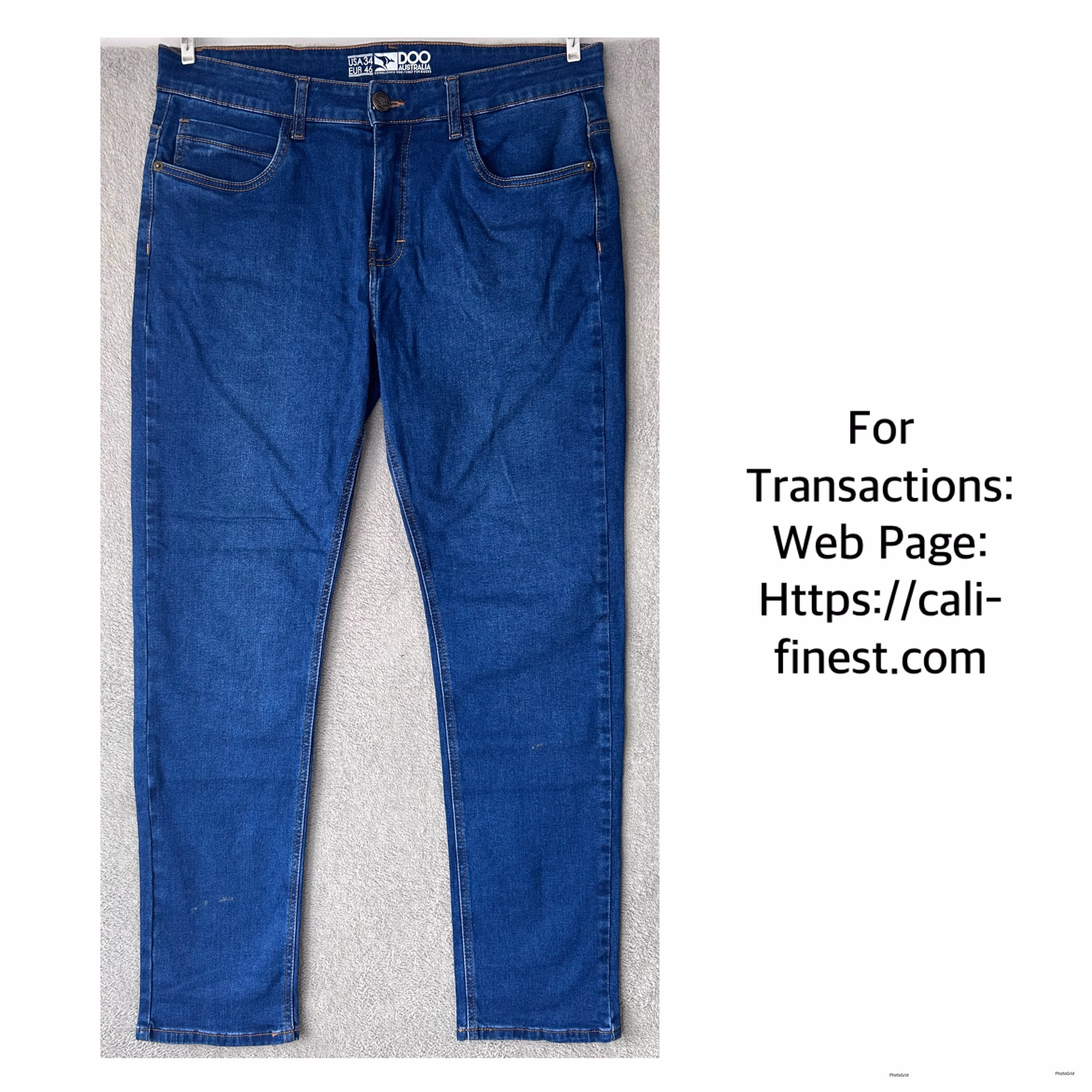 Doo Australia 34 Stretch Jeans 