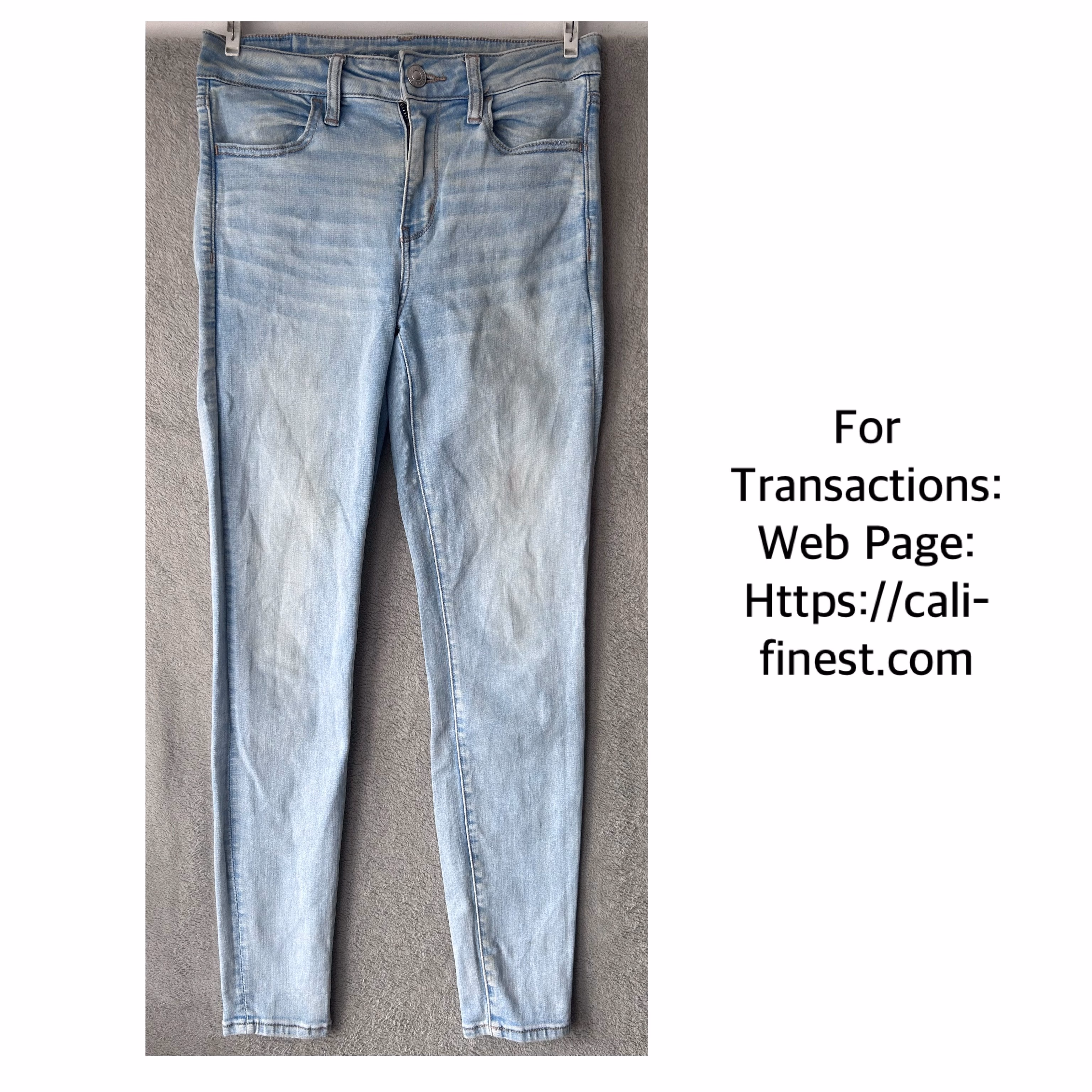 American Eagle Next Level Stretch Jeans 6 Hi-Rise Jegging