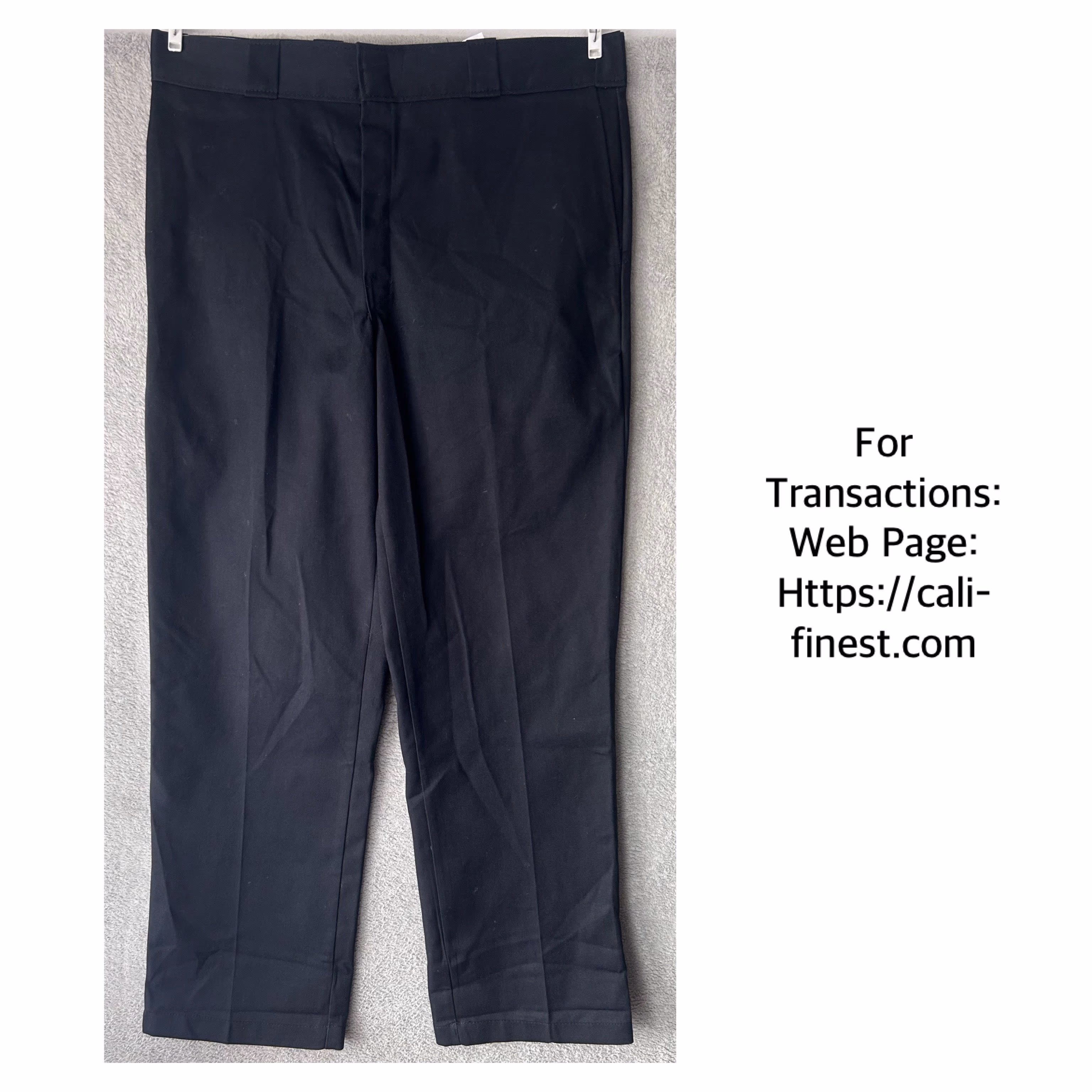 Dickies 874 Original Fit Black Work Pants