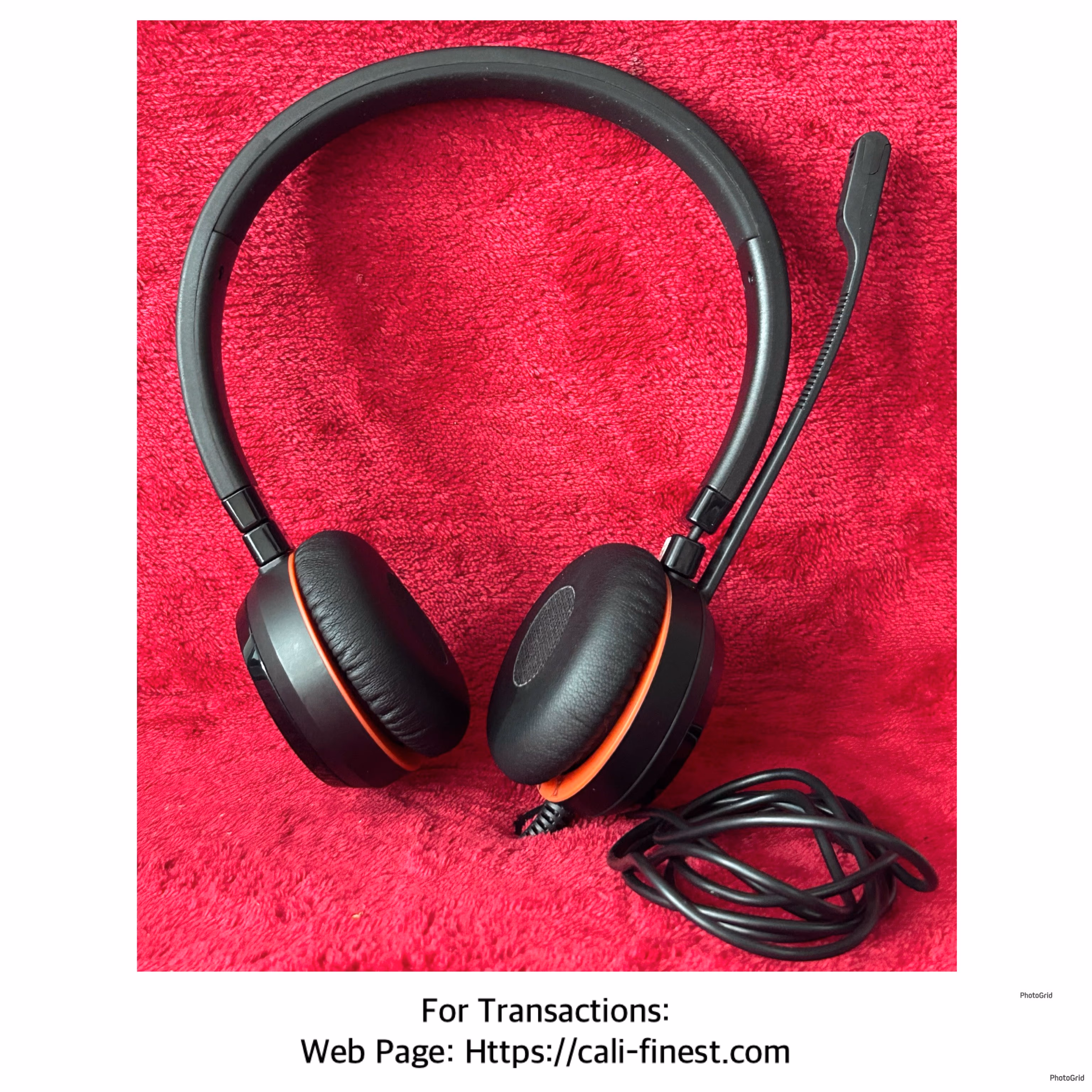 Jabra Evolved 30 II Noice Cancelling with Microphone Plug and Play Headset Only