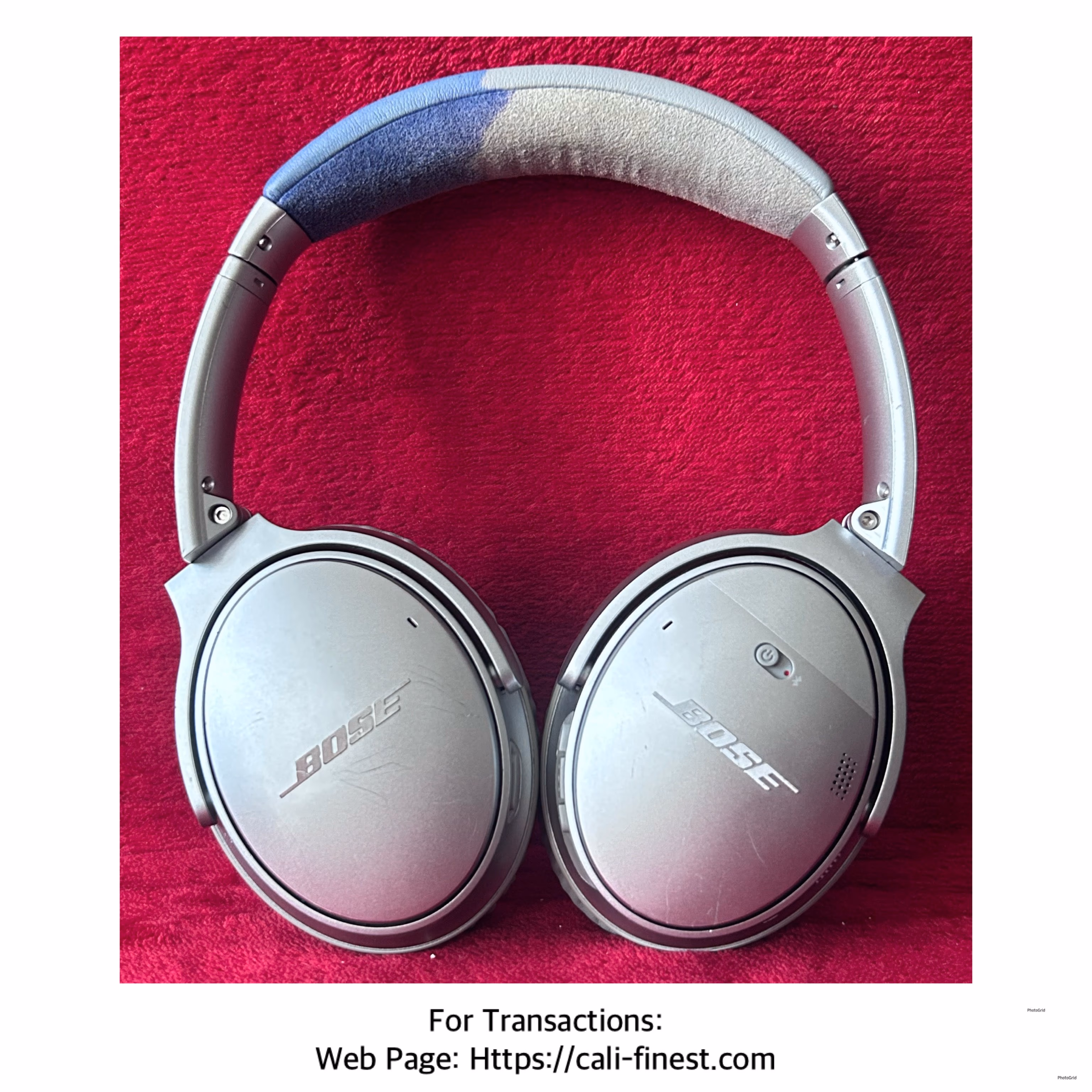 Bose QuietComfort 35 II headphone silver with Noise Cancellation