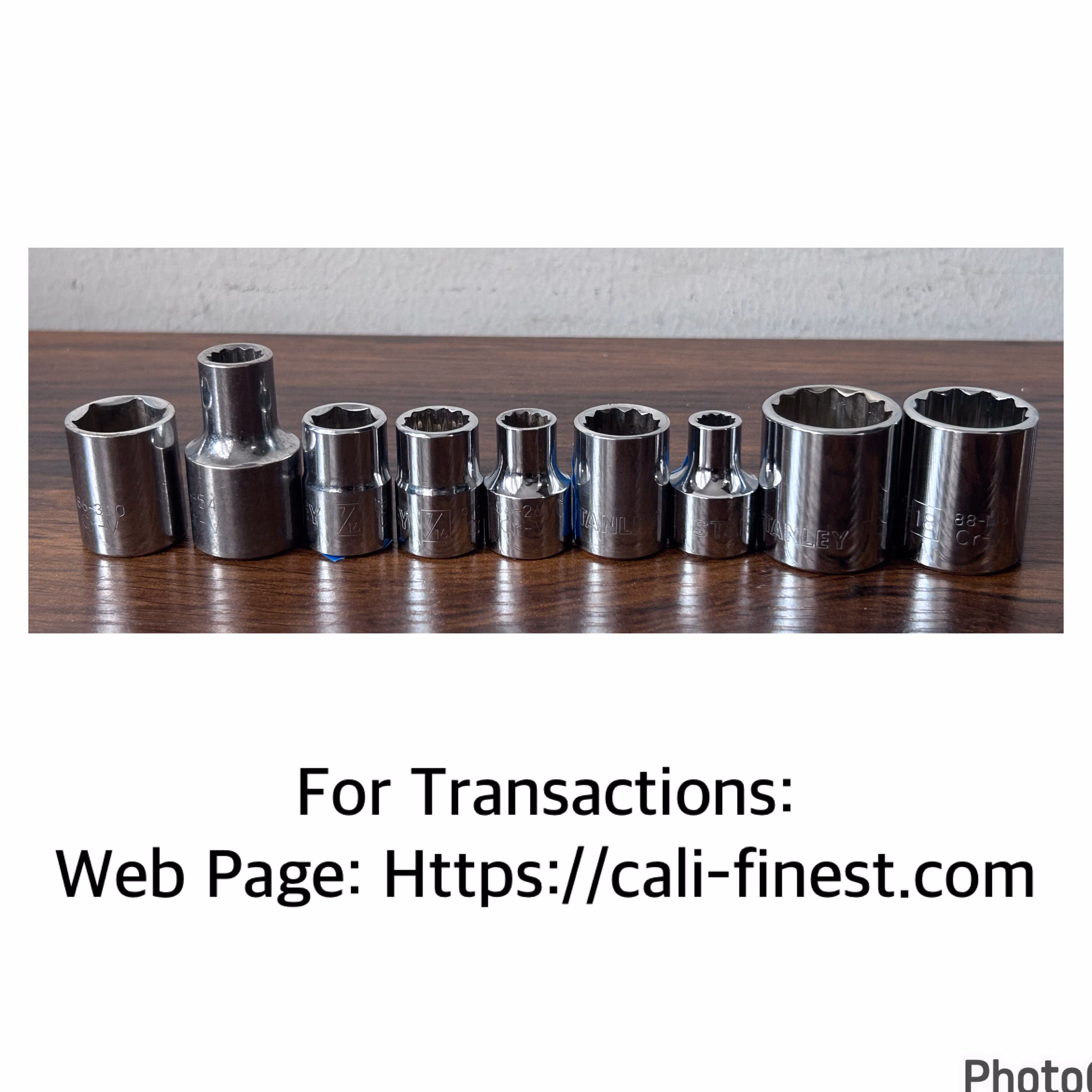 Stanley 6 point & 12 point Deep and Shallow