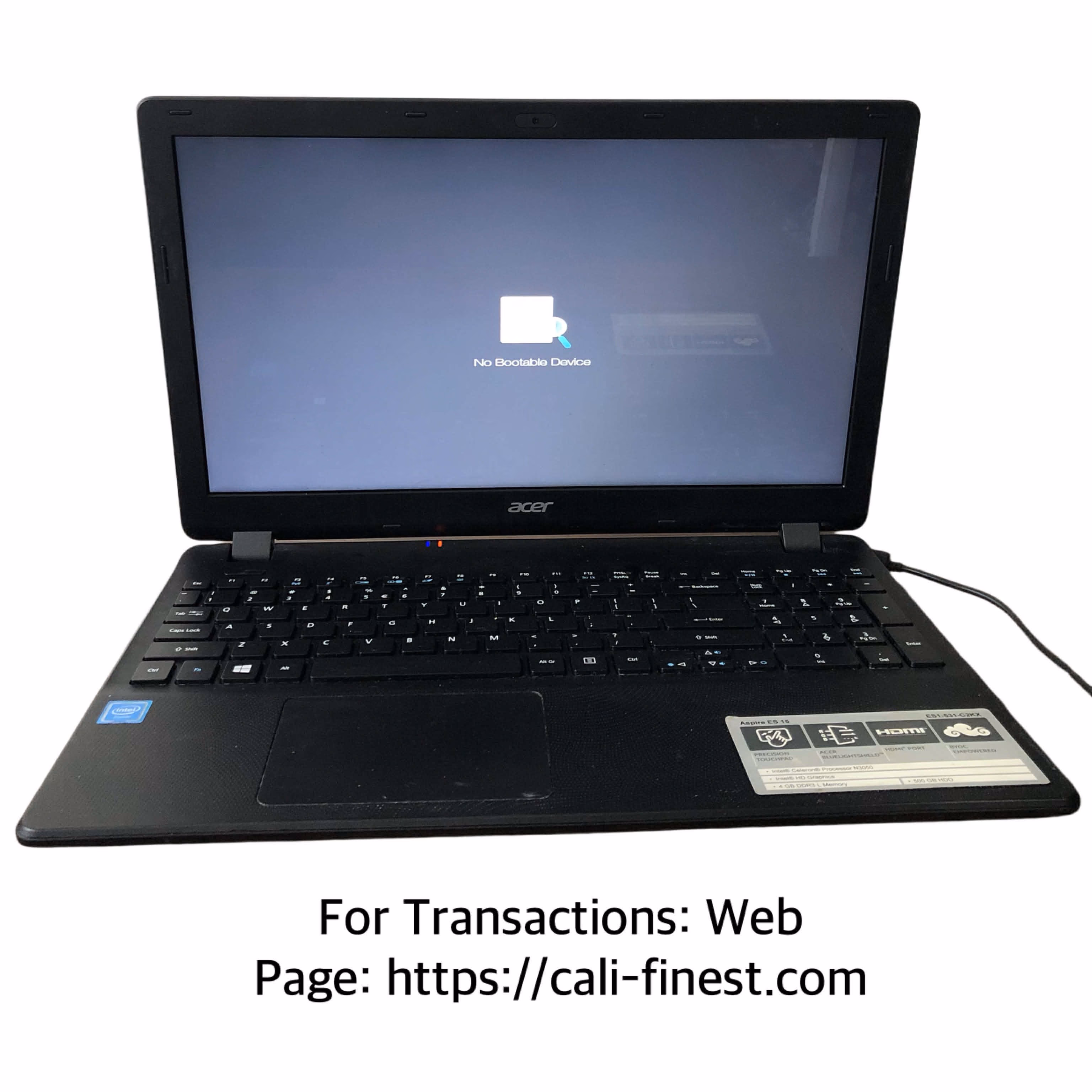 Acer and Dell Laptop