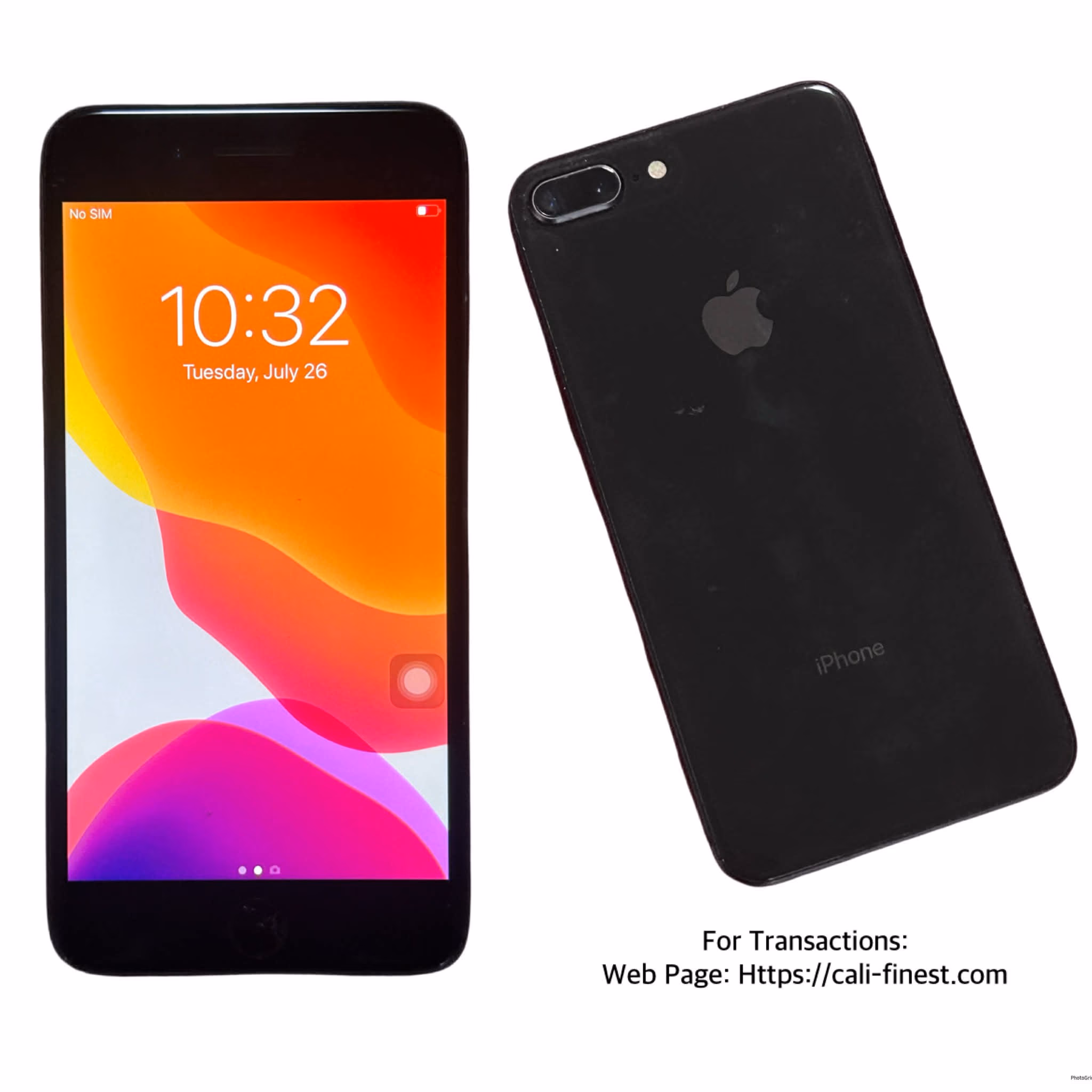 Iphone 8 plus black (MQ 962LL/A)