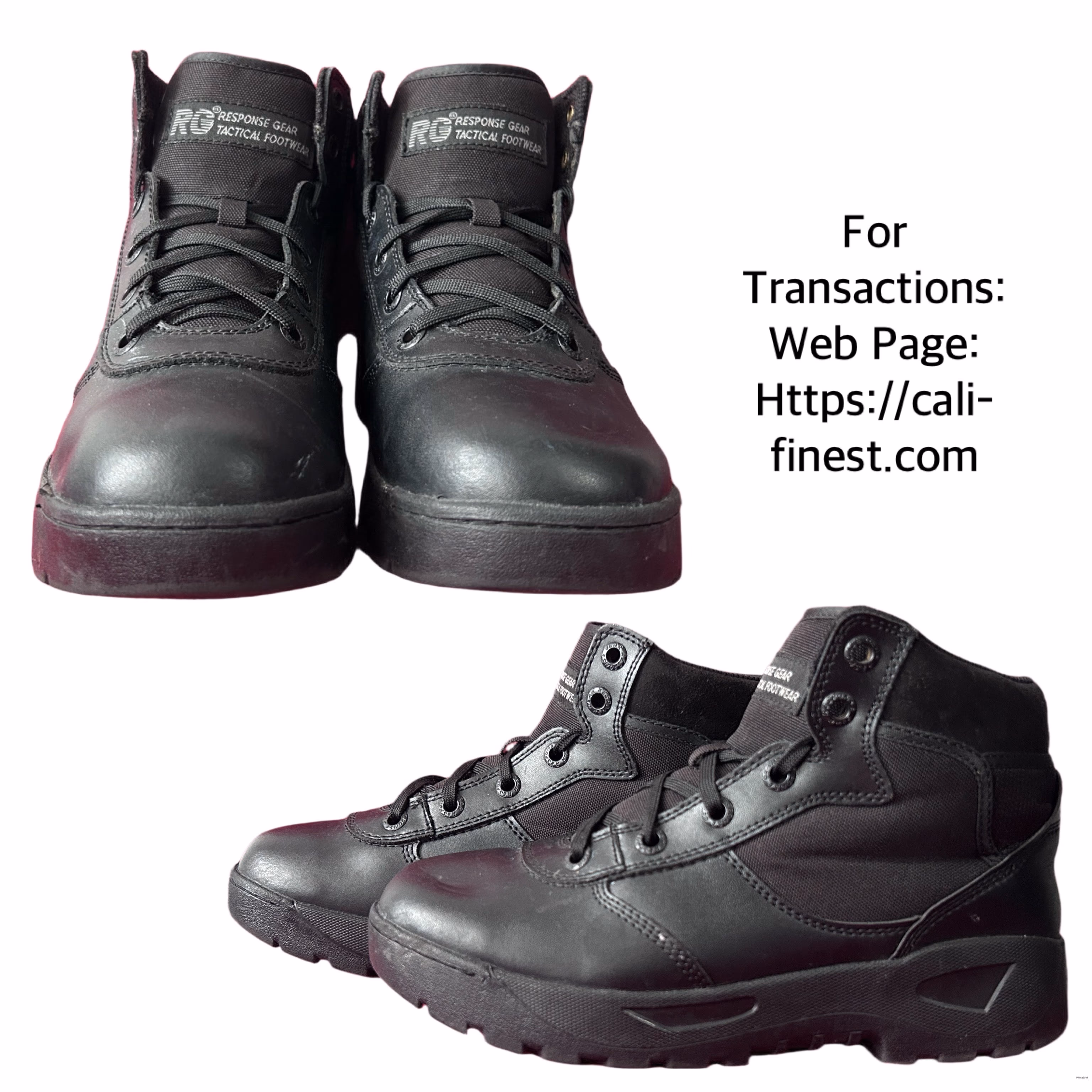 Response Gear 1078 Delivery II 6-inch tactical work boot designed for security, duty, and general outdoor wear 